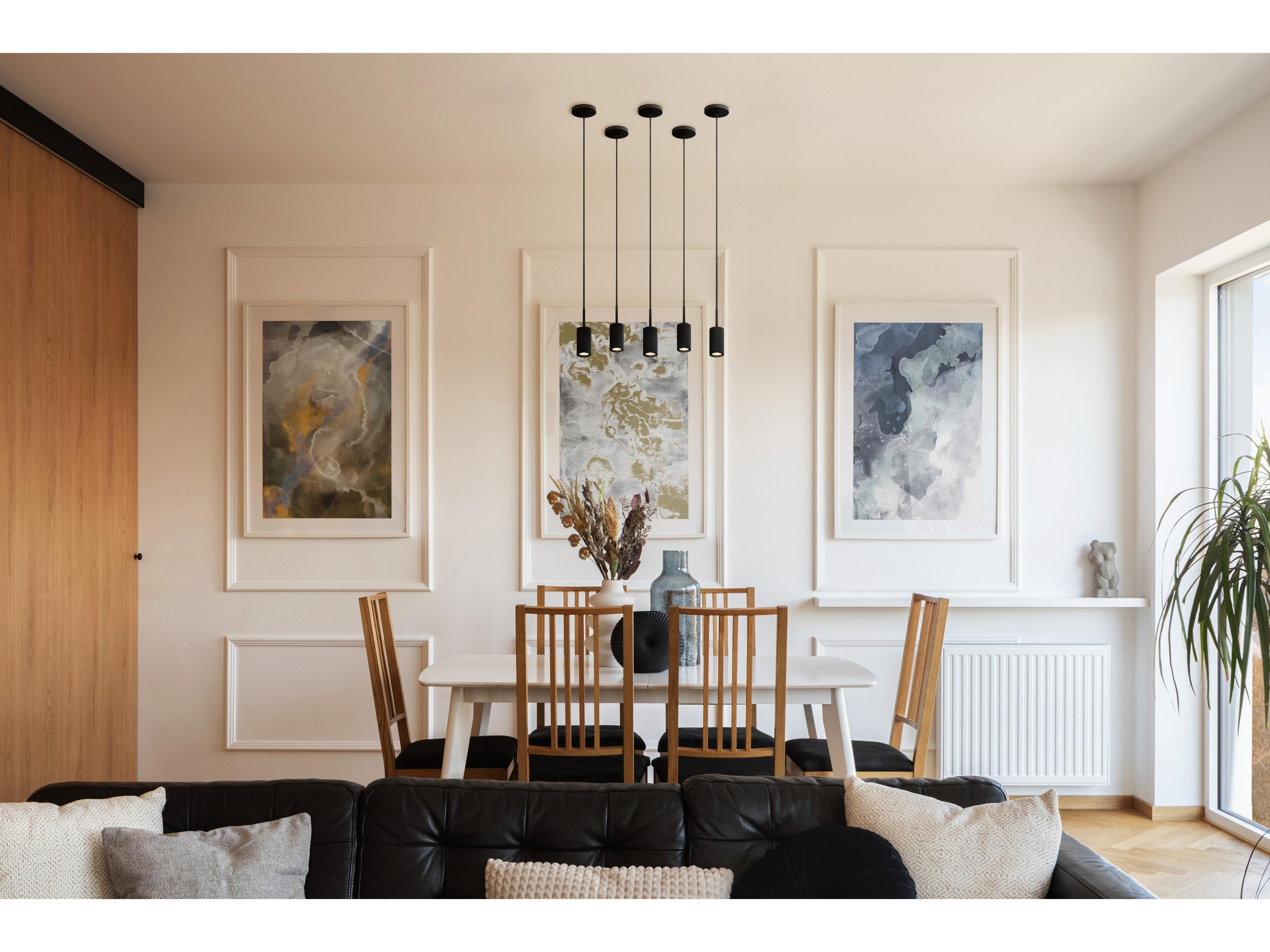 Bruck Lighting GX15 1-Light Cylinder Mini Pendant