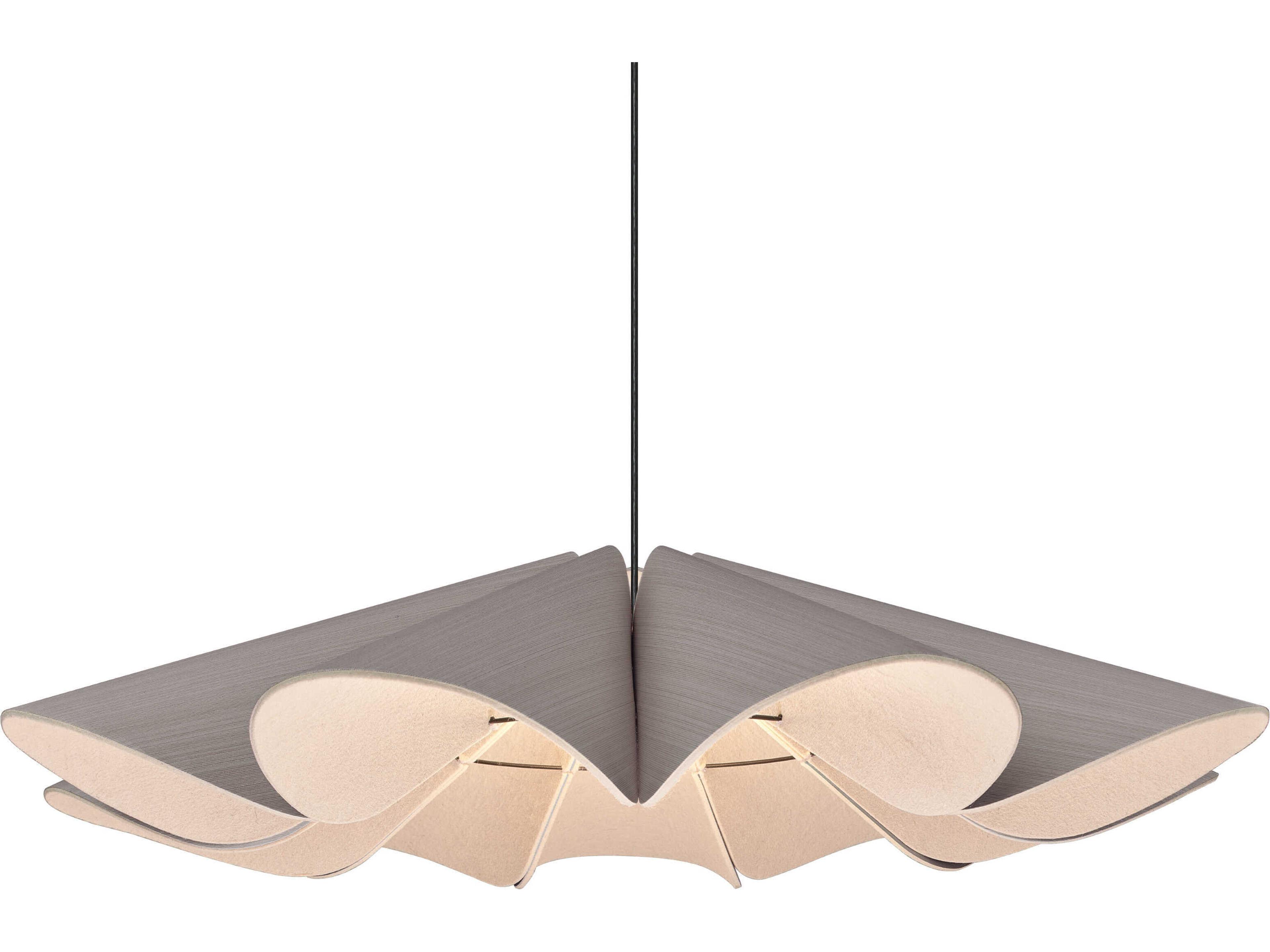 Bruck Lighting Delfina 1-light Brown Pendant