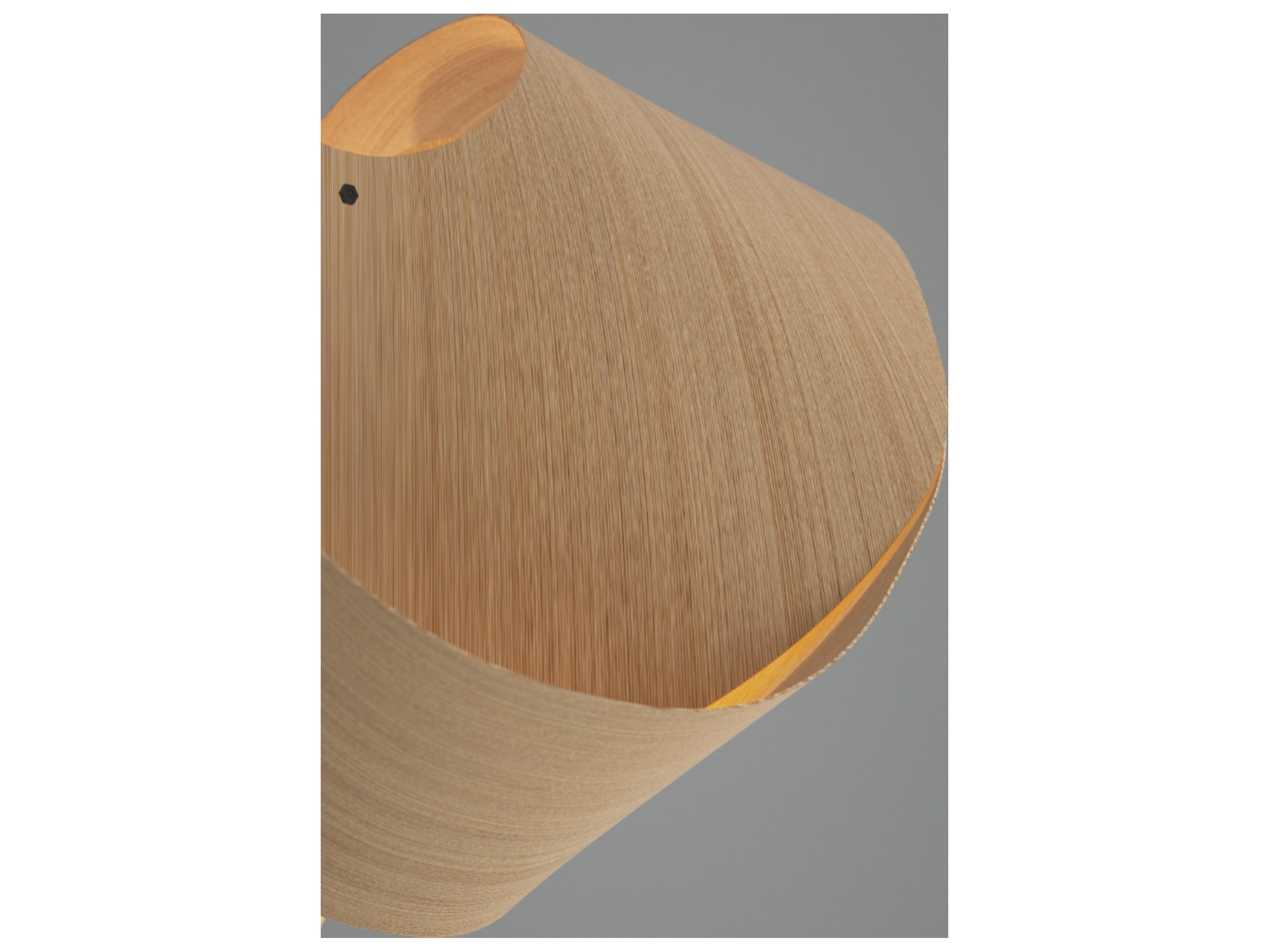 Bruck Lighting Elvira 1-Light Wood Pendant