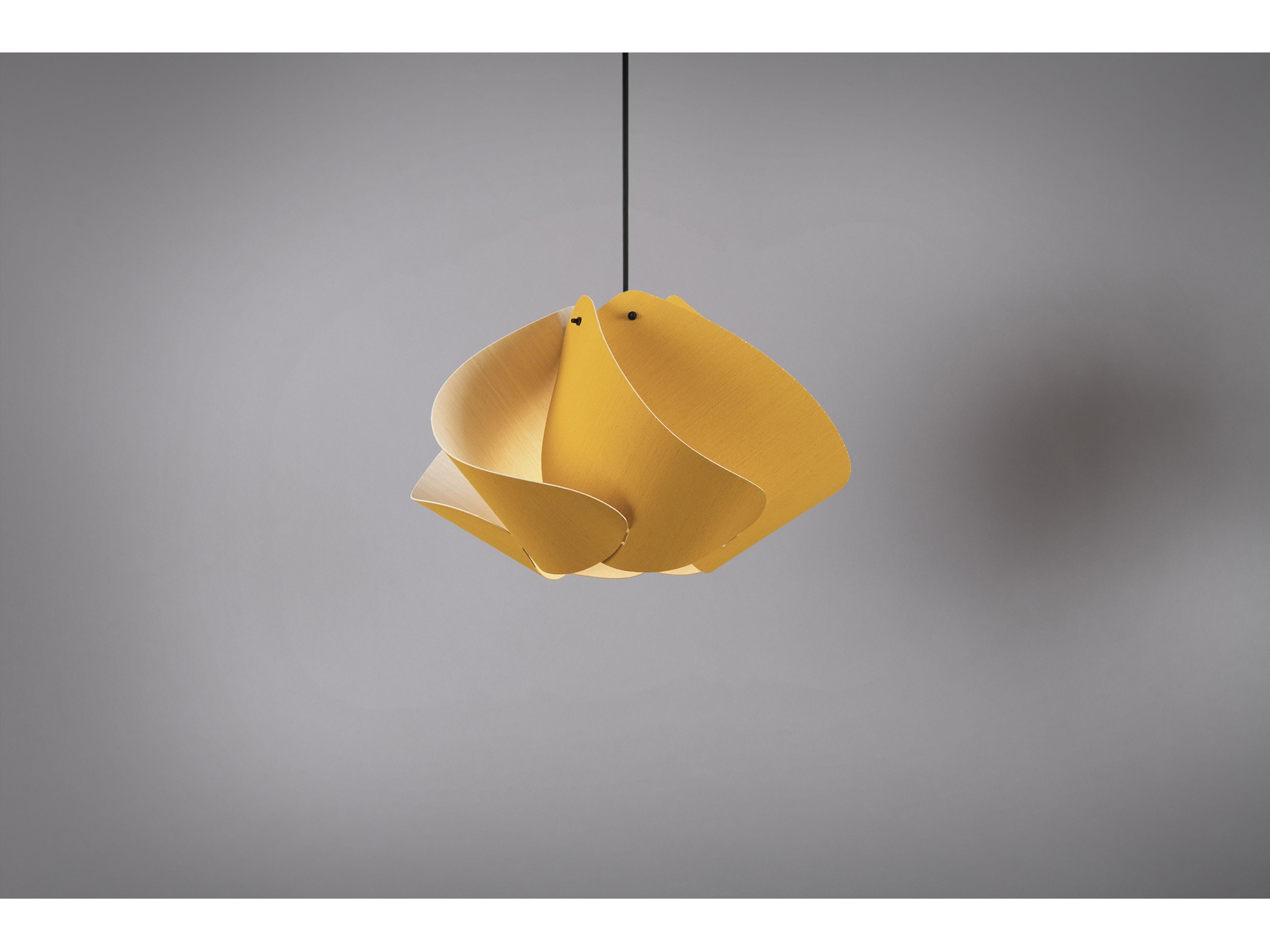 Bruck Lighting Matilda 1-Light Wood Pendant