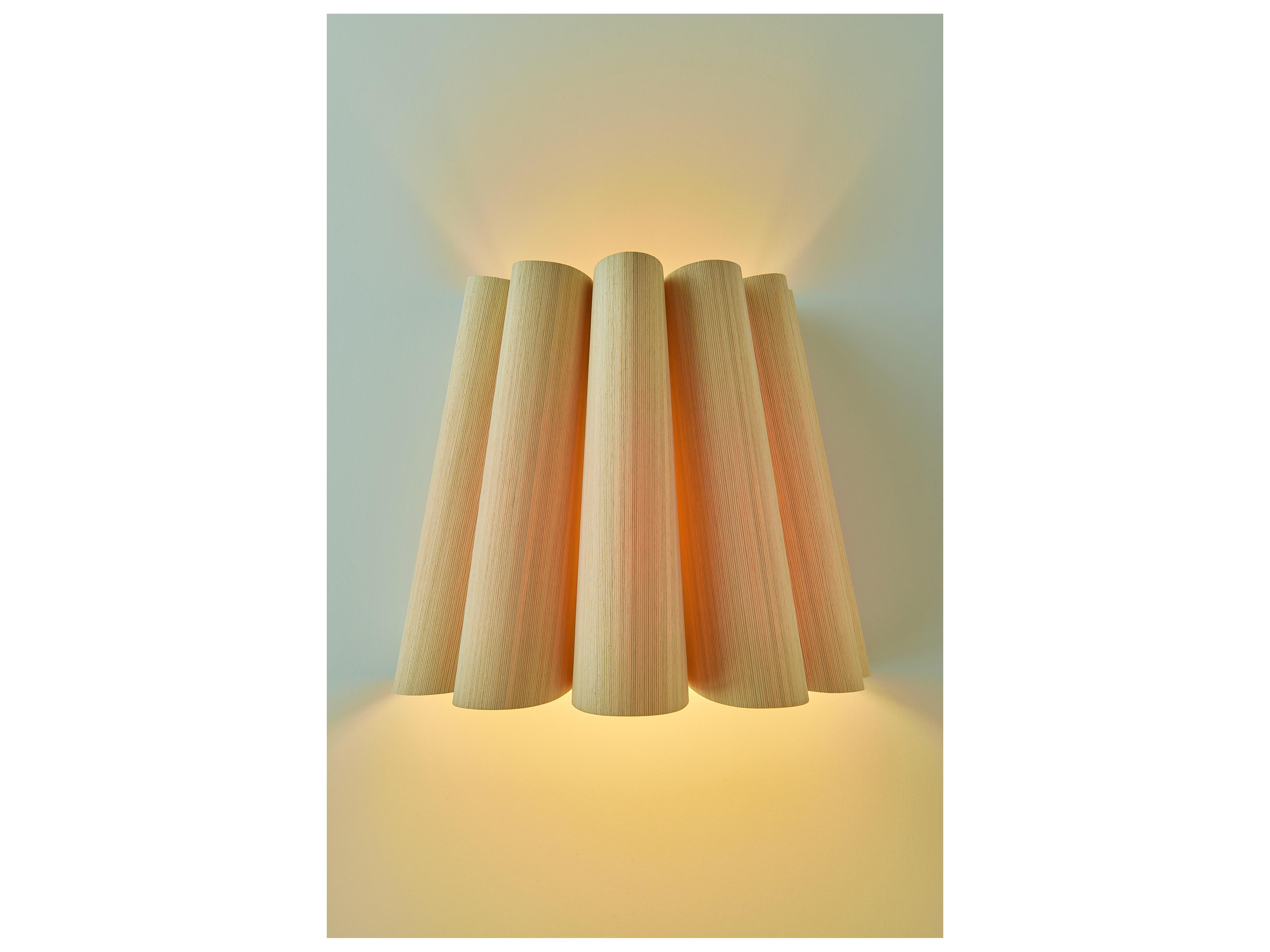 Bruck Lighting Renata 1-Light Wood Wall Sconce