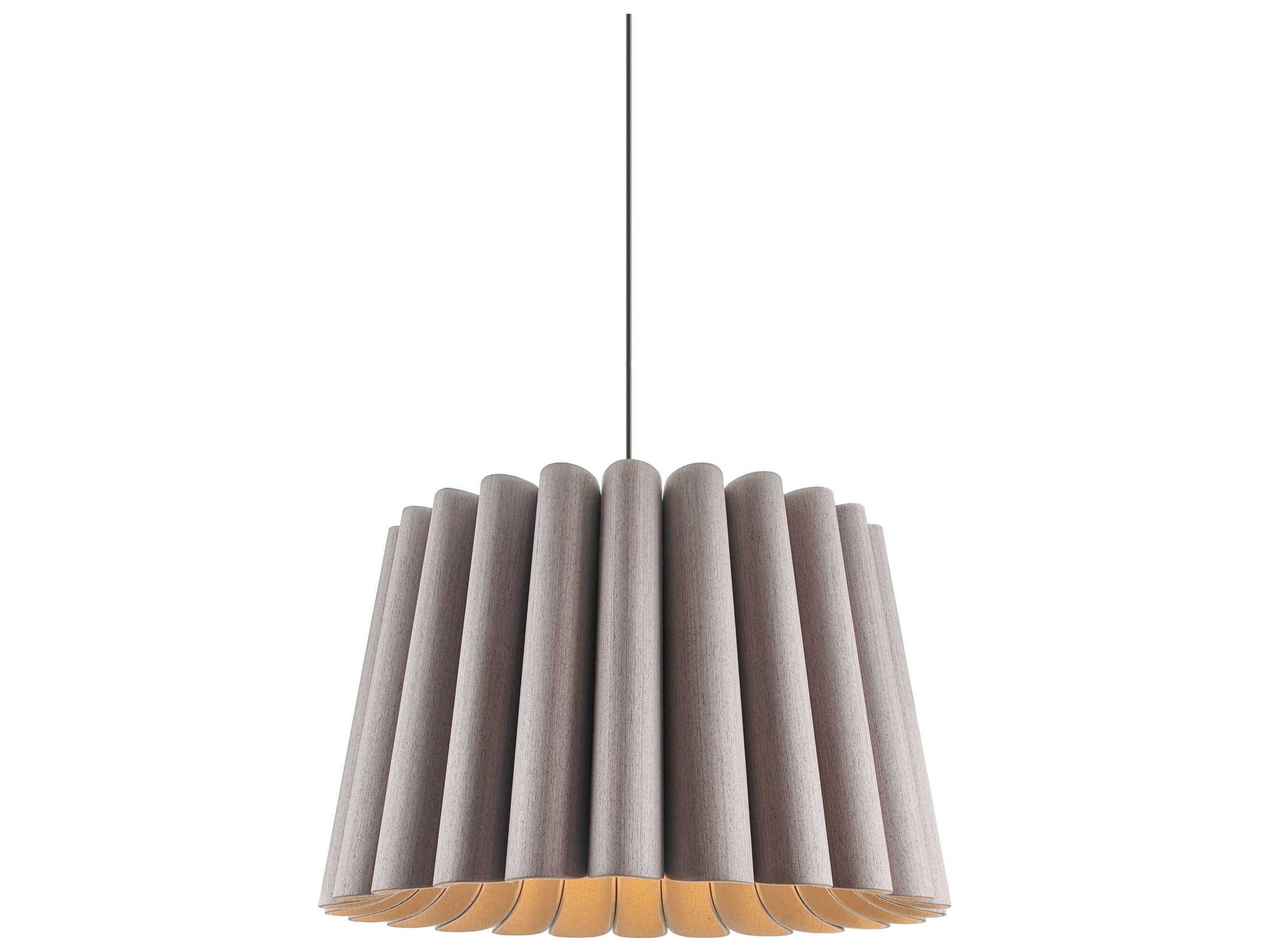 Bruck Lighting Renata 1-light Brown Pendant
