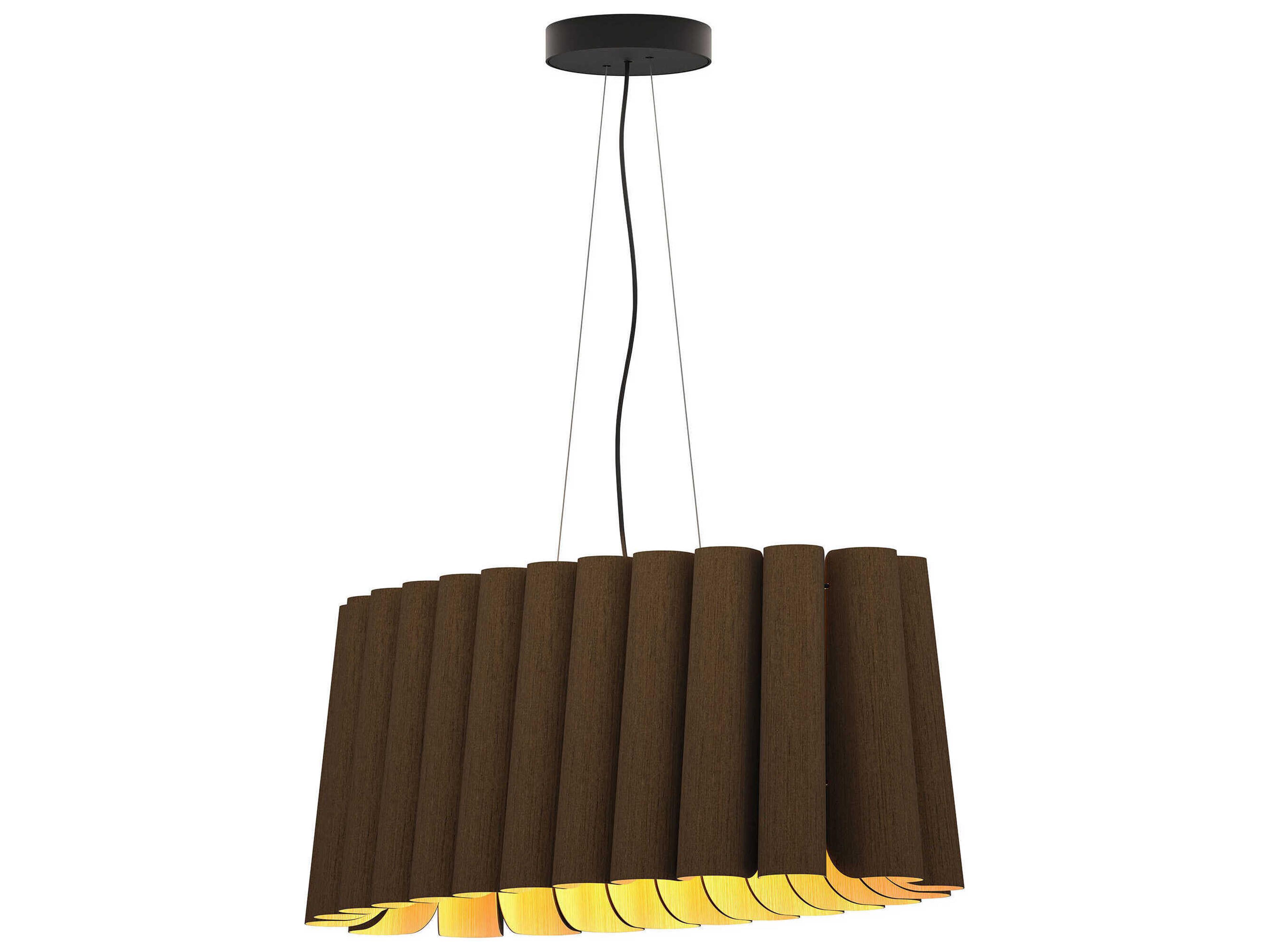 Bruck Lighting Renata 2-Light Linear Island Pendant