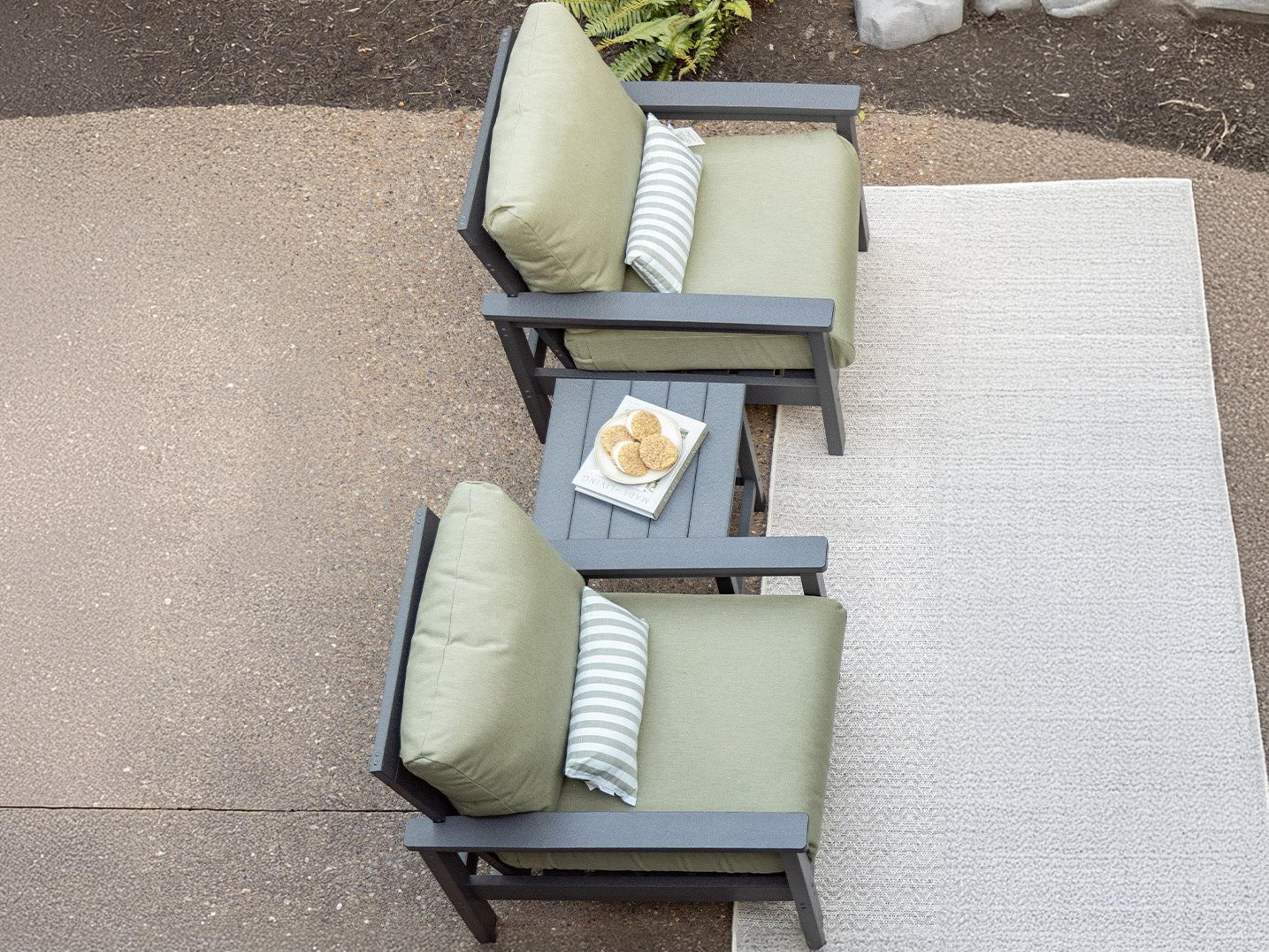 Camden Recycled Plastic Cushion Lounge Set