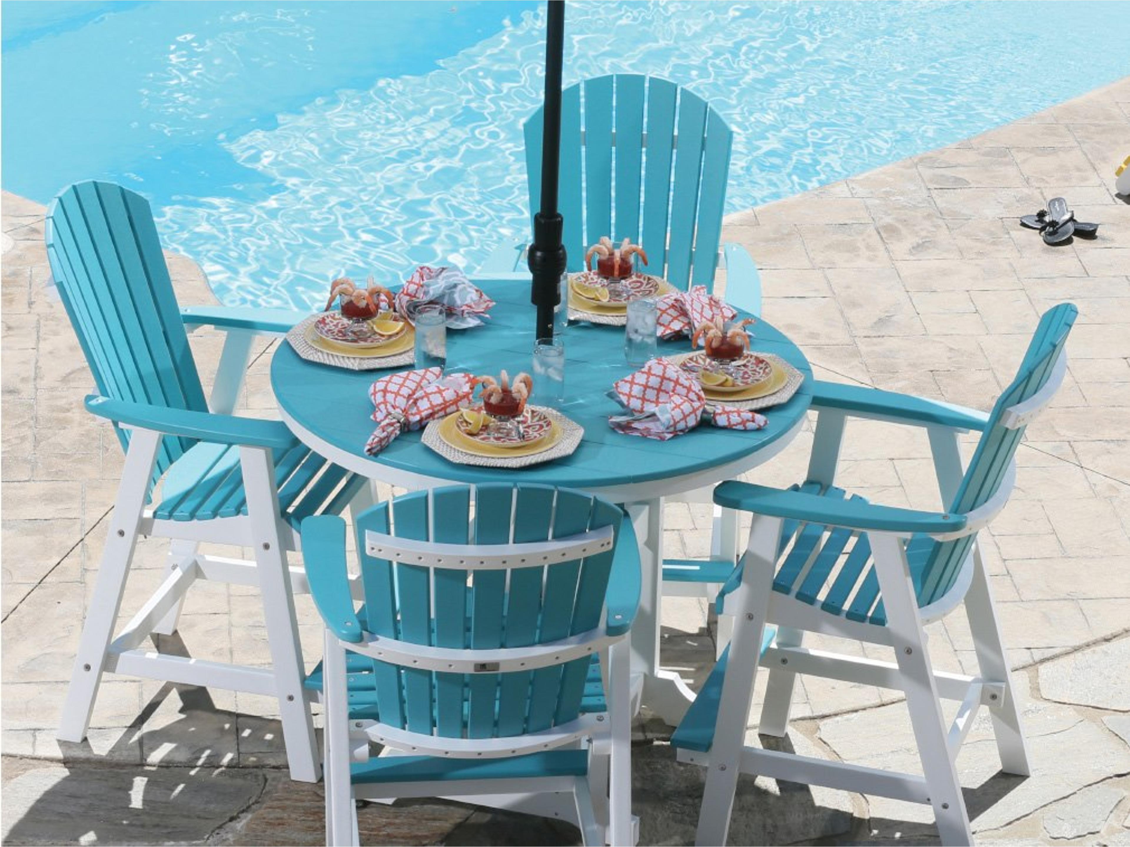 Comfo-back Recycled Plastic Dining Set