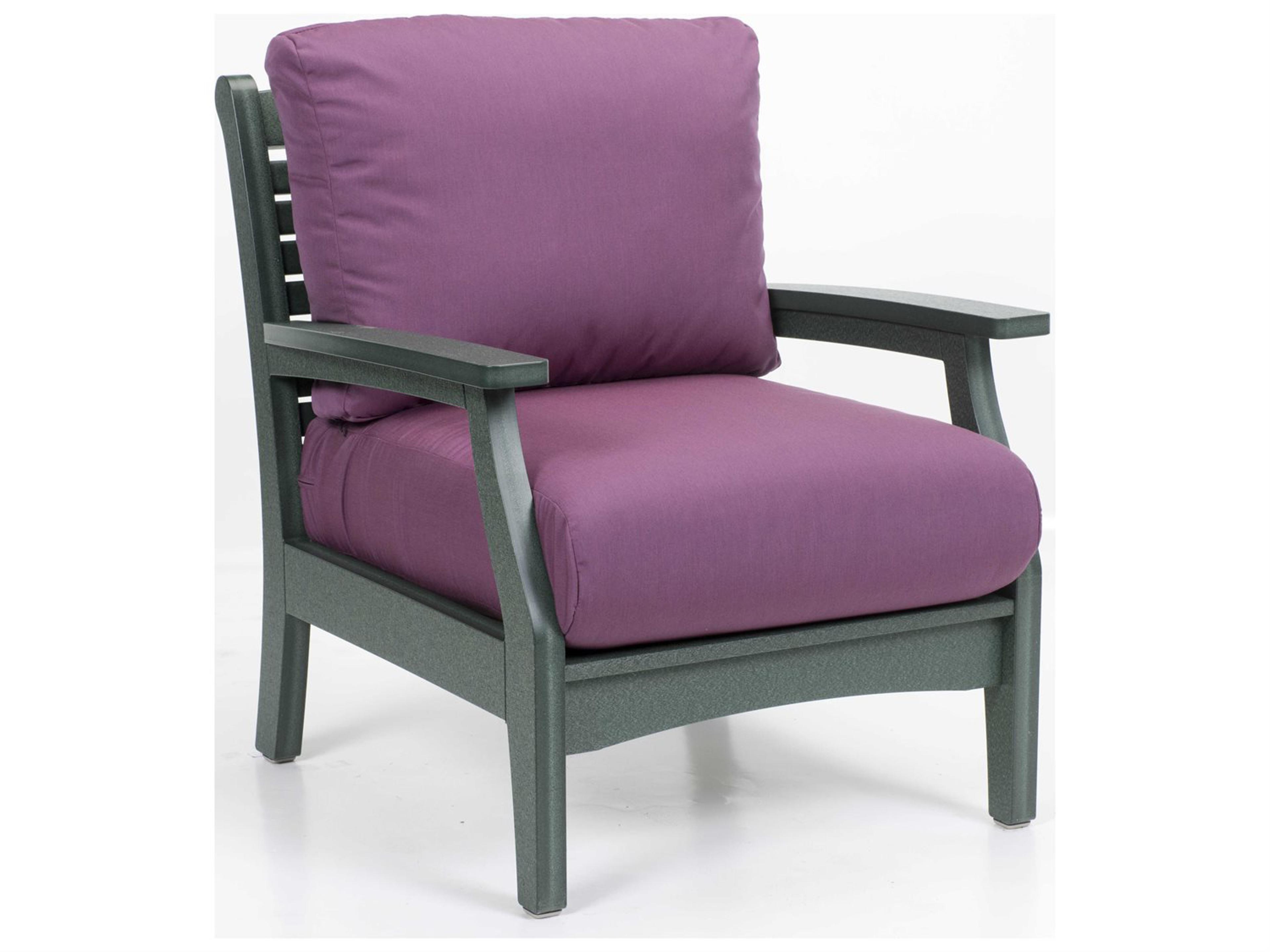 Berlin Gardens Classic Terrace Recycled Plastic Patio Lounge Chair