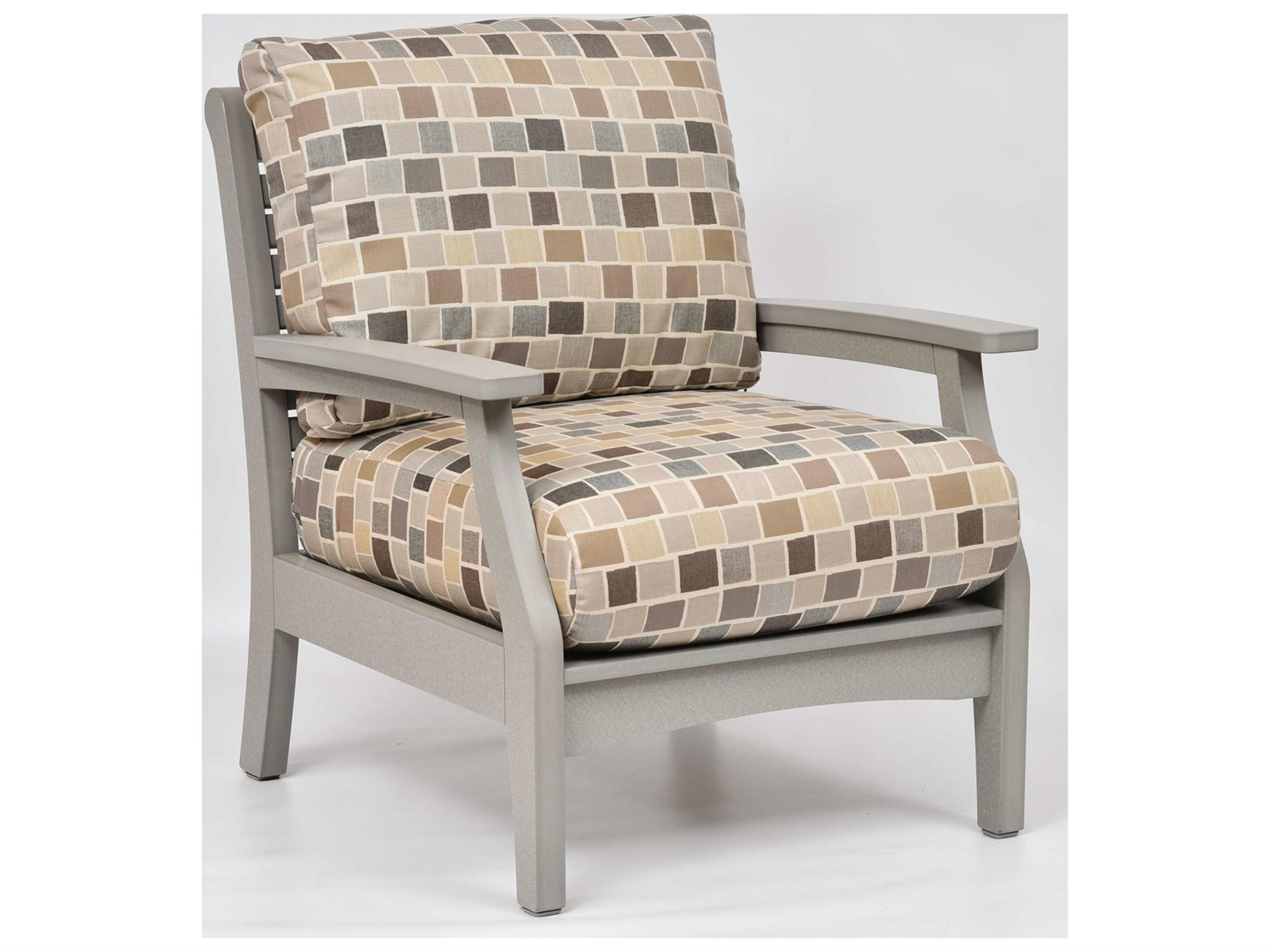 Berlin Gardens Classic Terrace Recycled Plastic Patio Lounge Chair