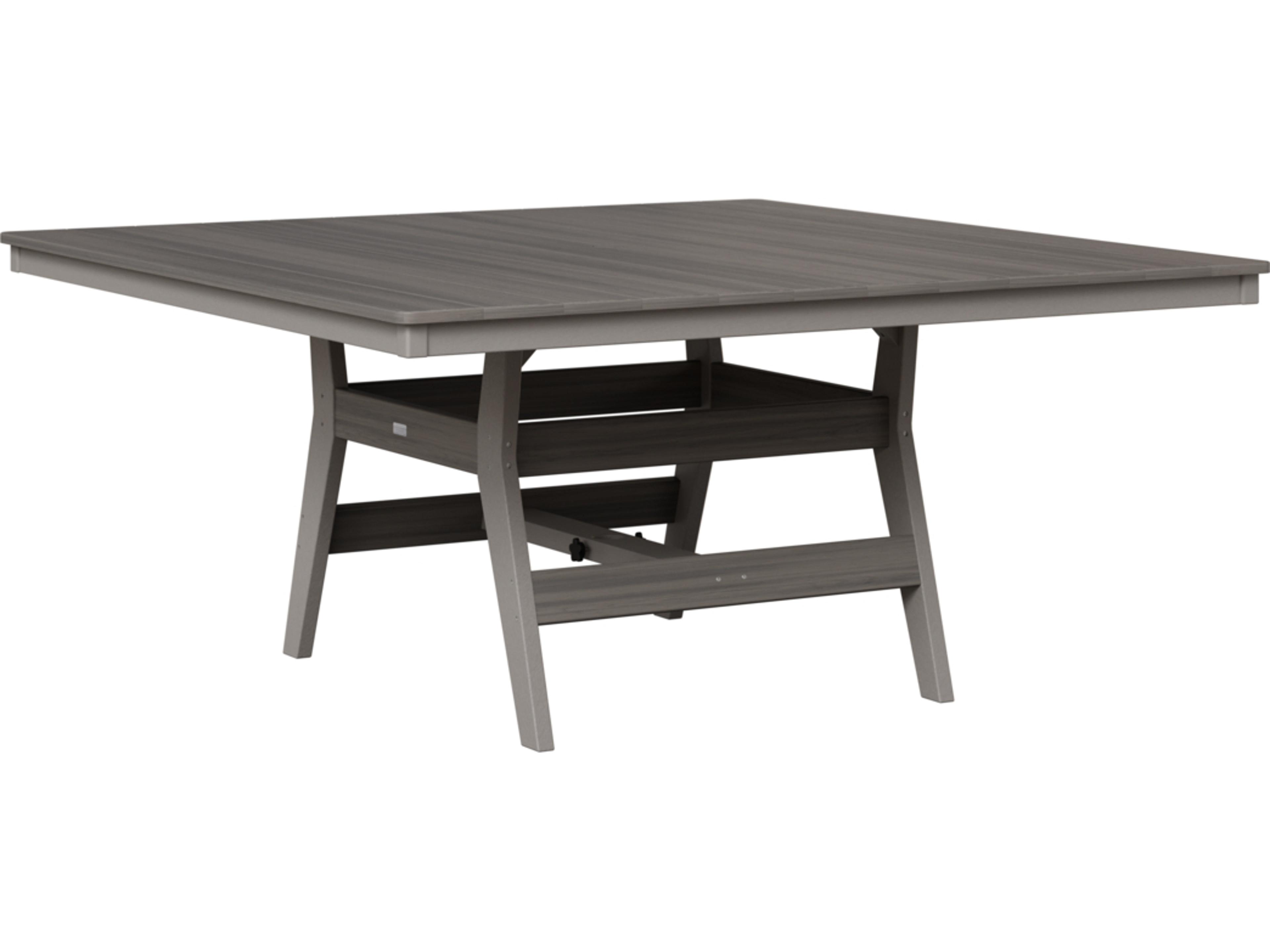 Harbor Recycled Plastic 66" Square Dining Height Table