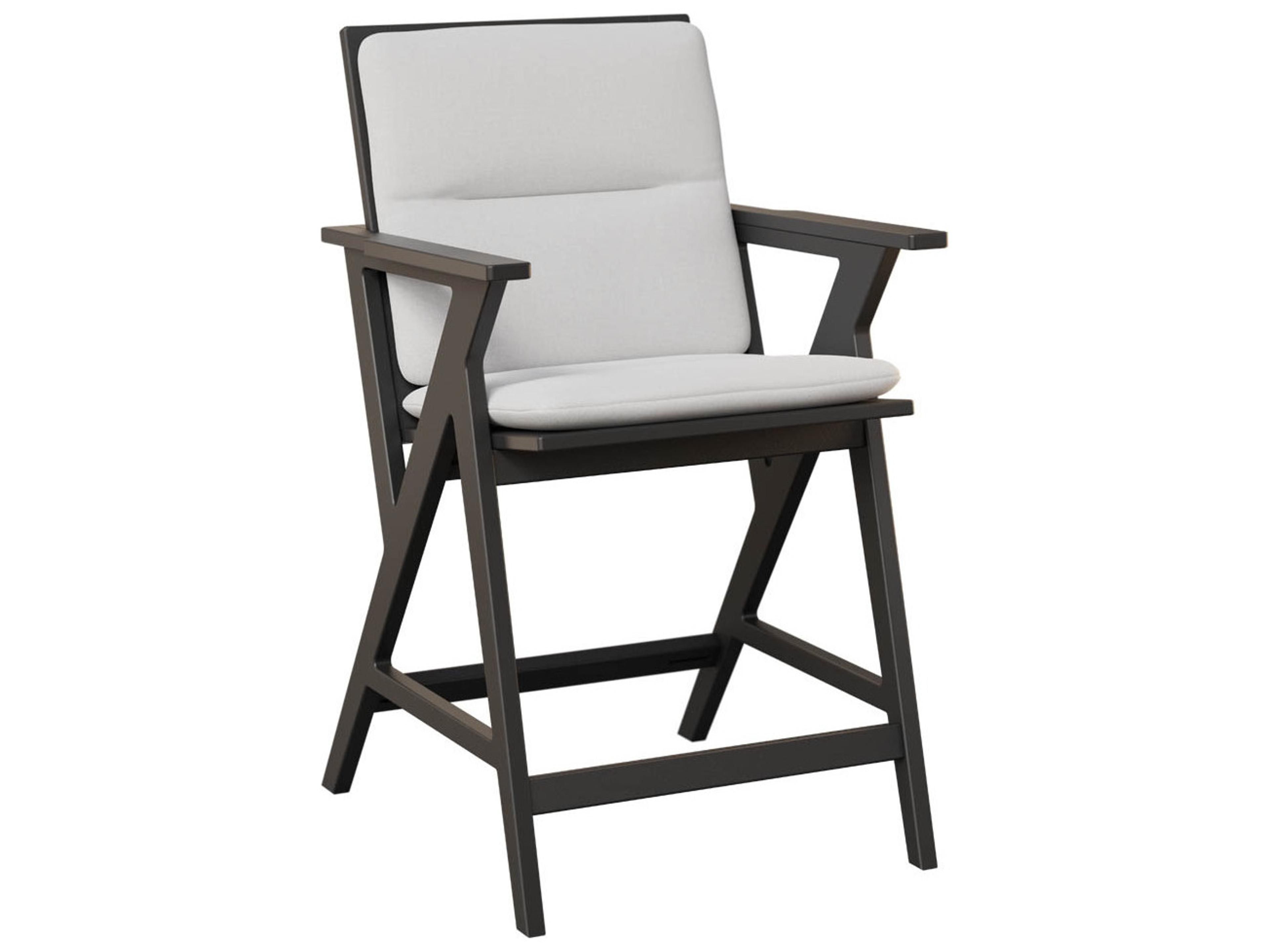 Berlin Gardens Kinsley Recycled Plastic Counter Arm Chair