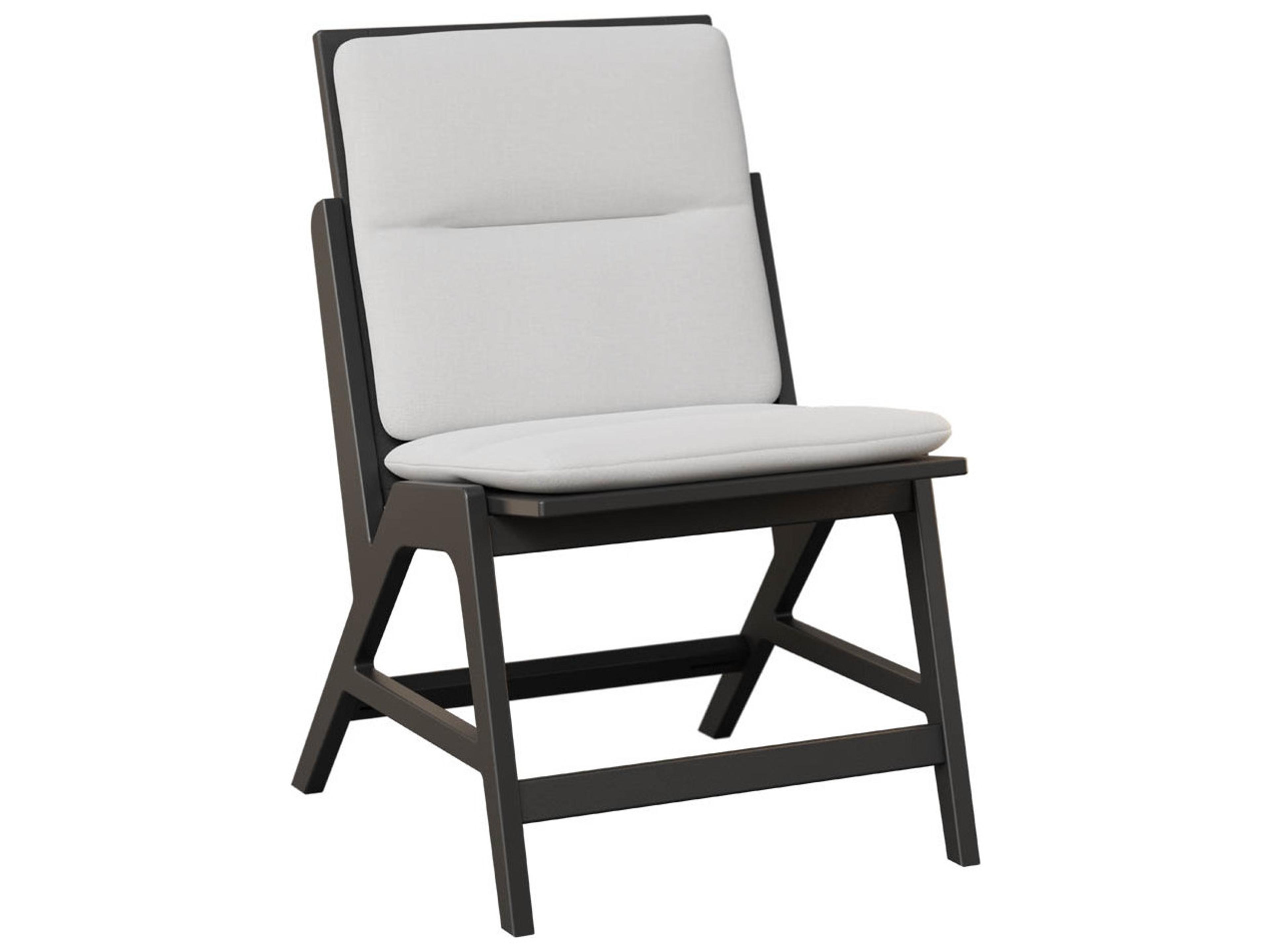 Berlin Gardens Kinsley Recycled Plastic Outdoor Patio Dining Side Chair