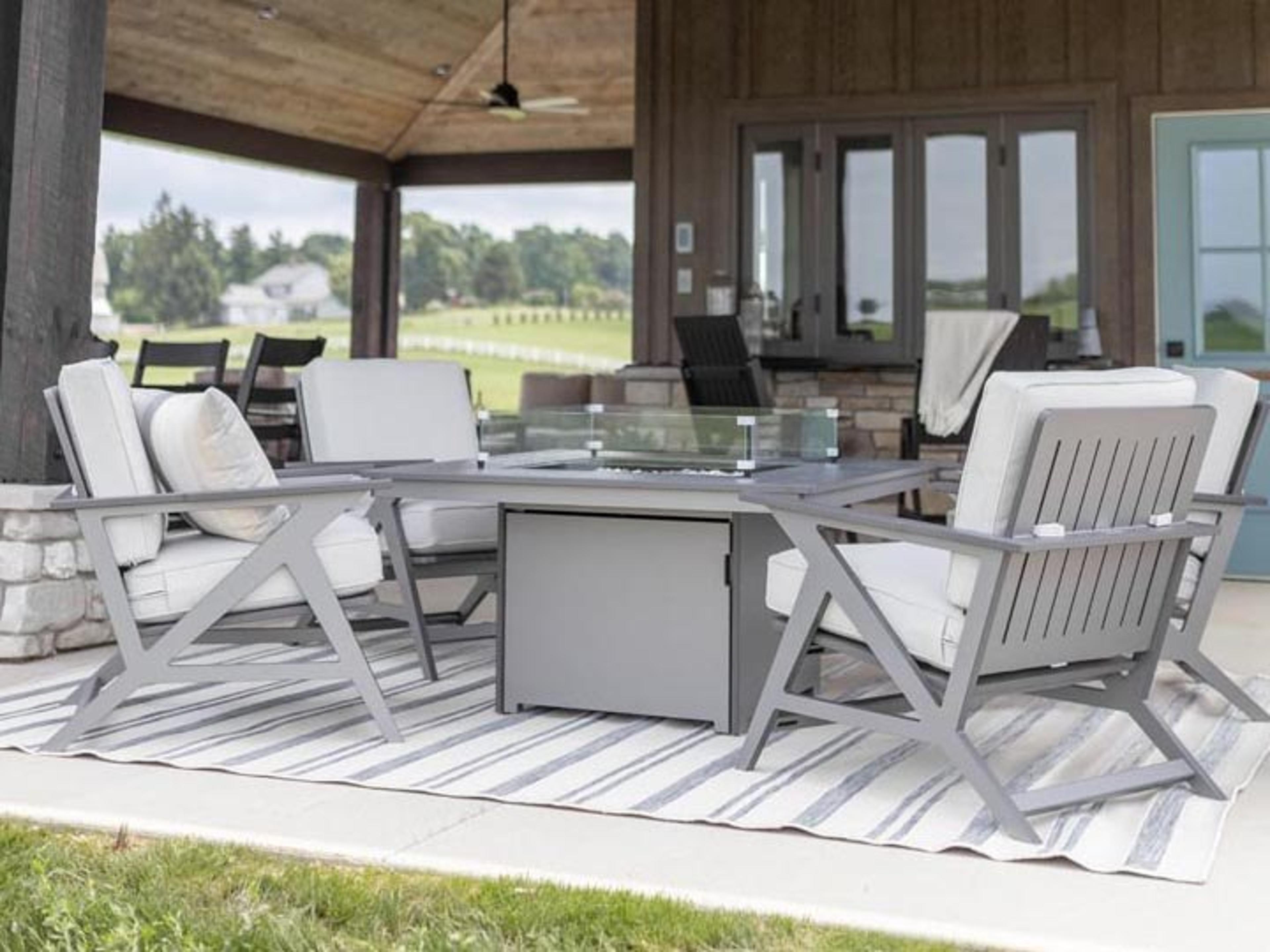 Kinsley Recycled Plastic Cushion Lounge Set