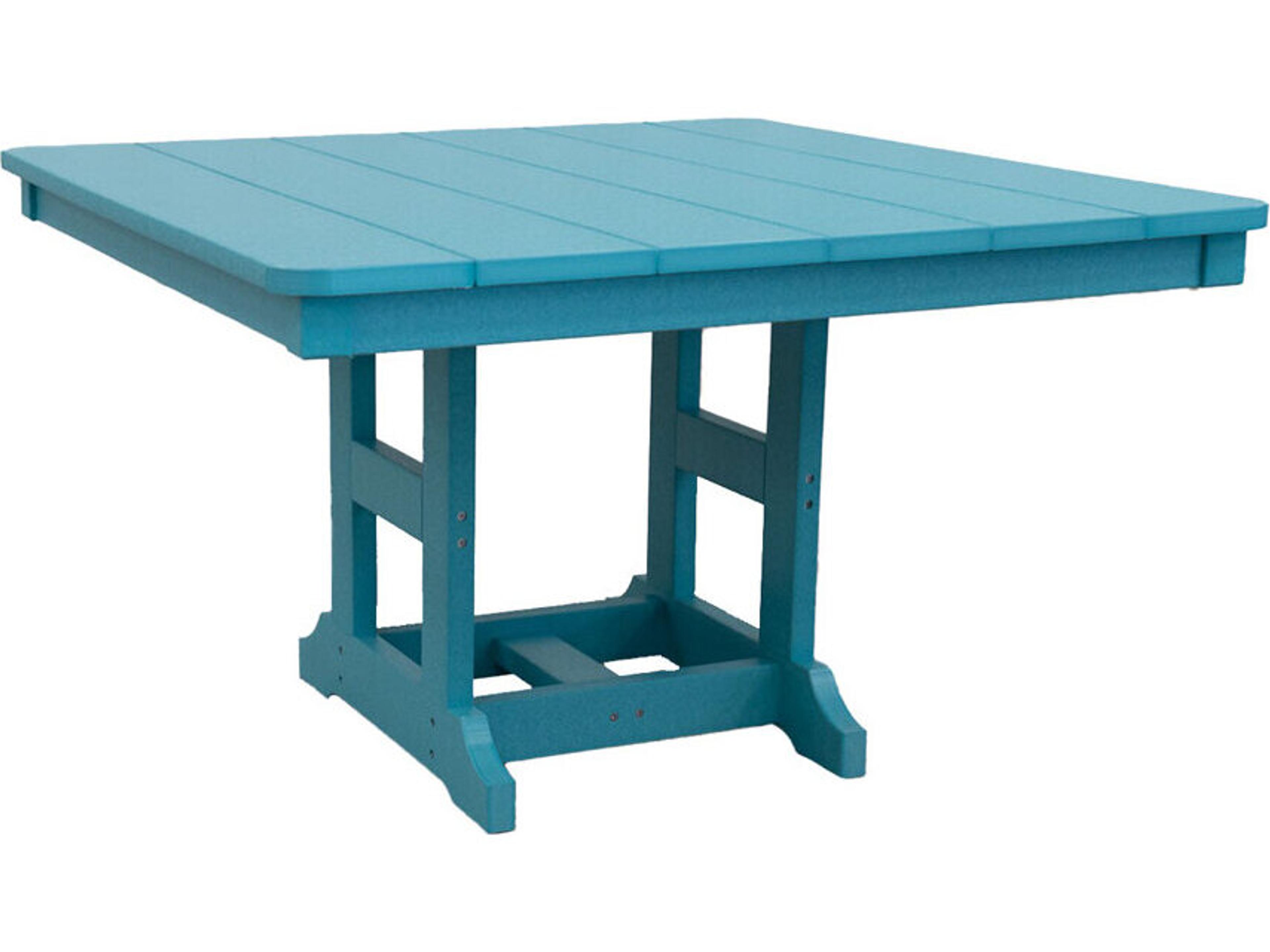 Kids Recycled Plastic Square Patio Dining Table