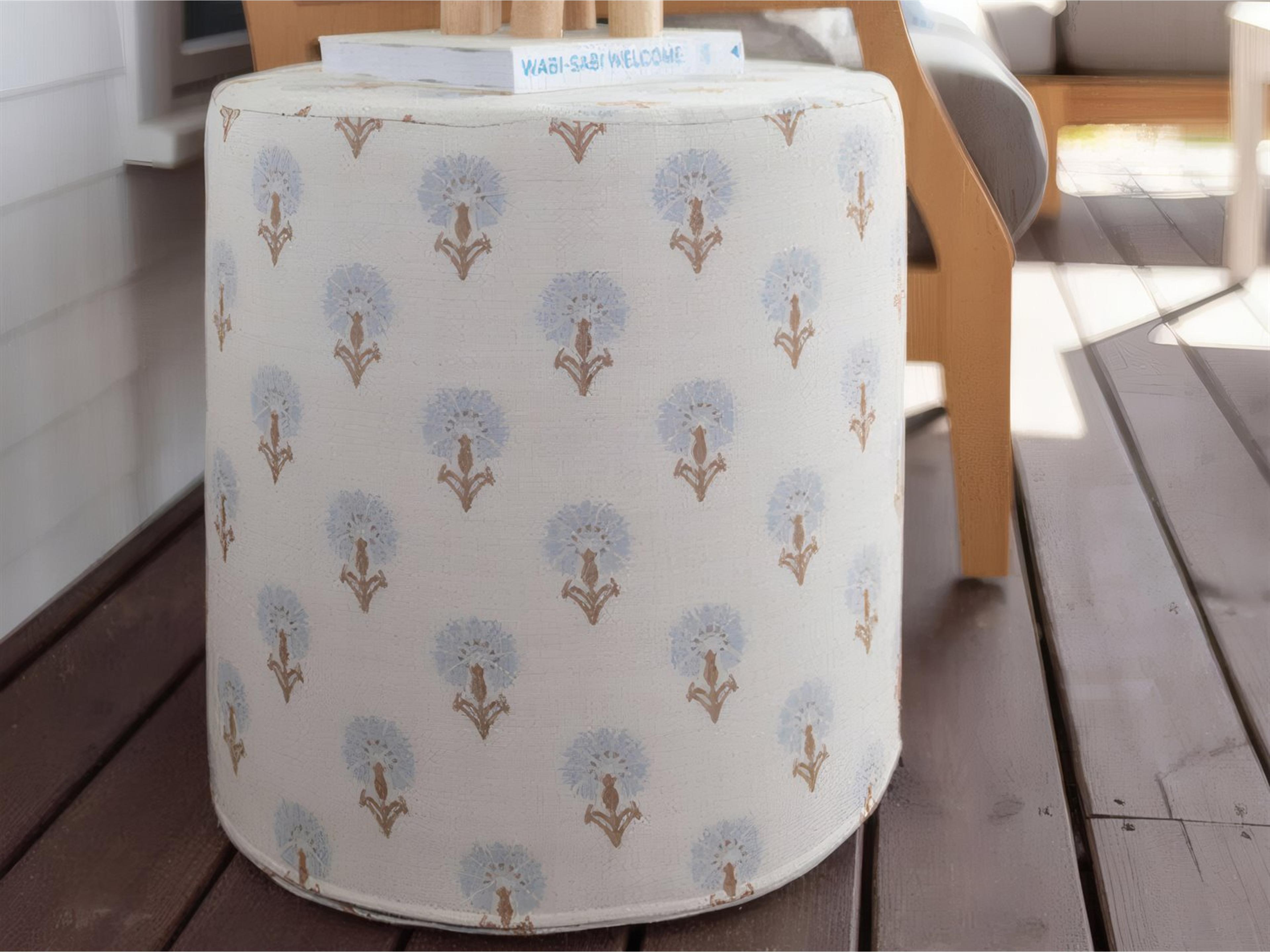 Lily Hive 18x18x18 Round Pouf