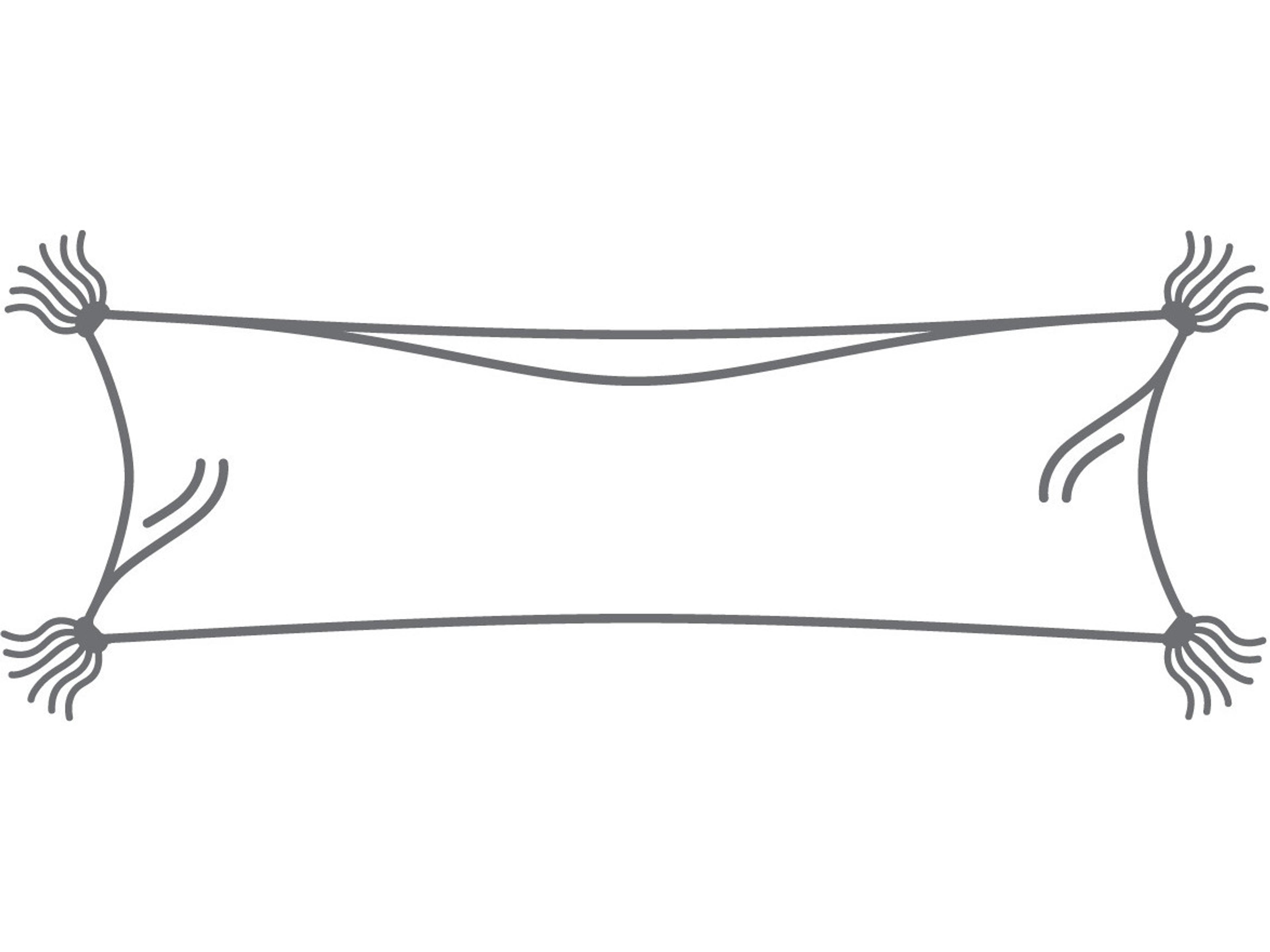 Lily Hive 9" x 22" Tasseled Fiber Throw Pillow