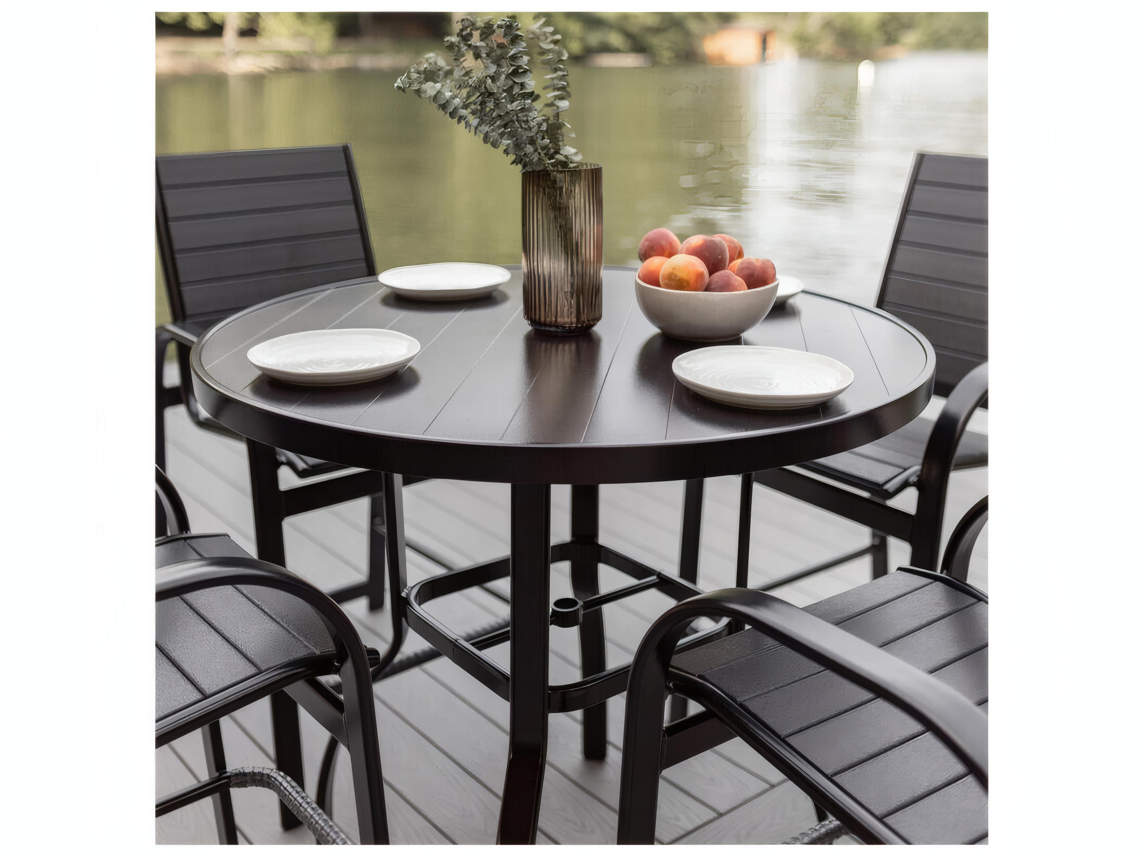 Berlin Gardens Murphy Aluminum Poly Bar Chair