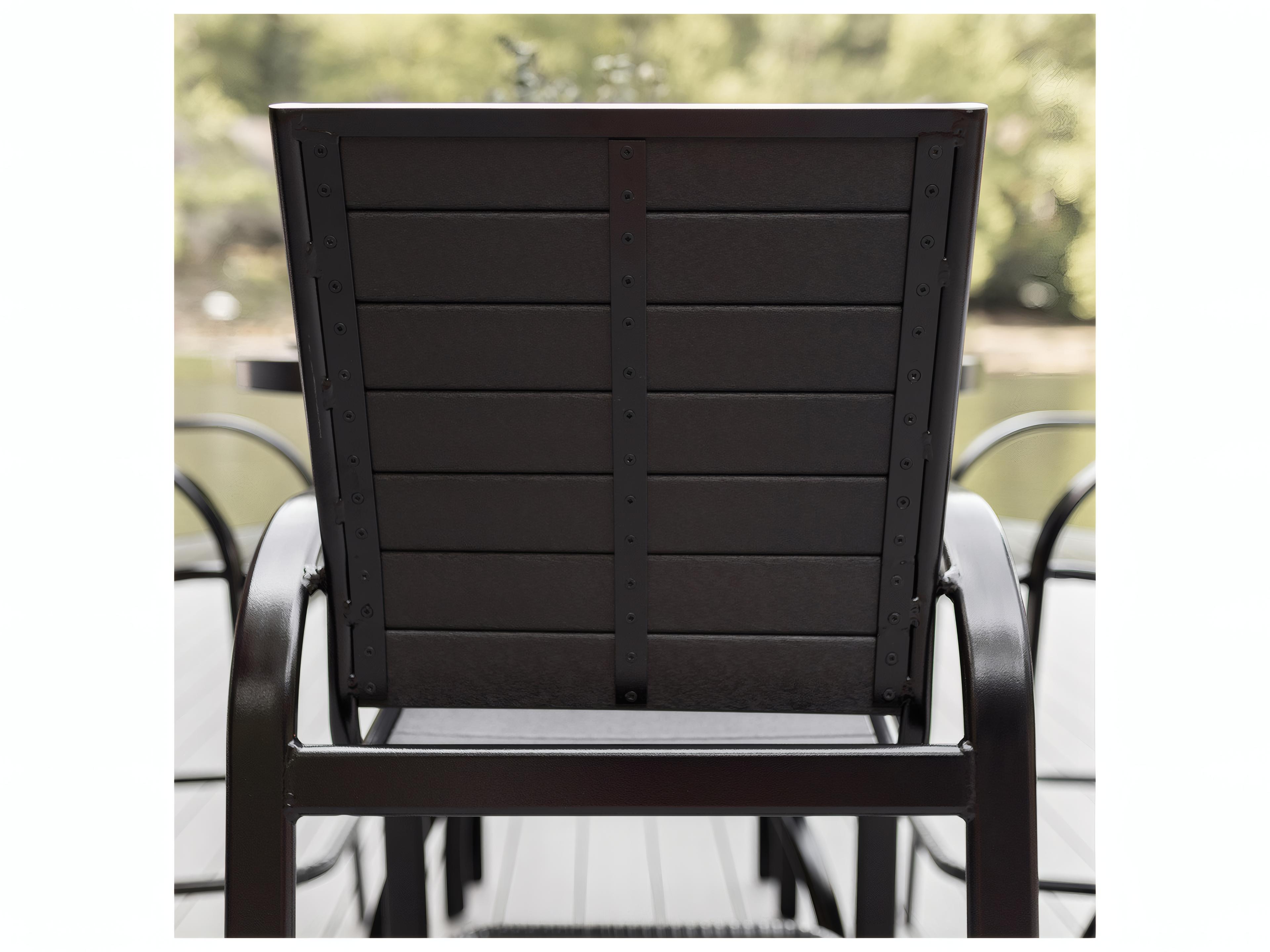 Berlin Gardens Murphy Aluminum Poly Bar Chair