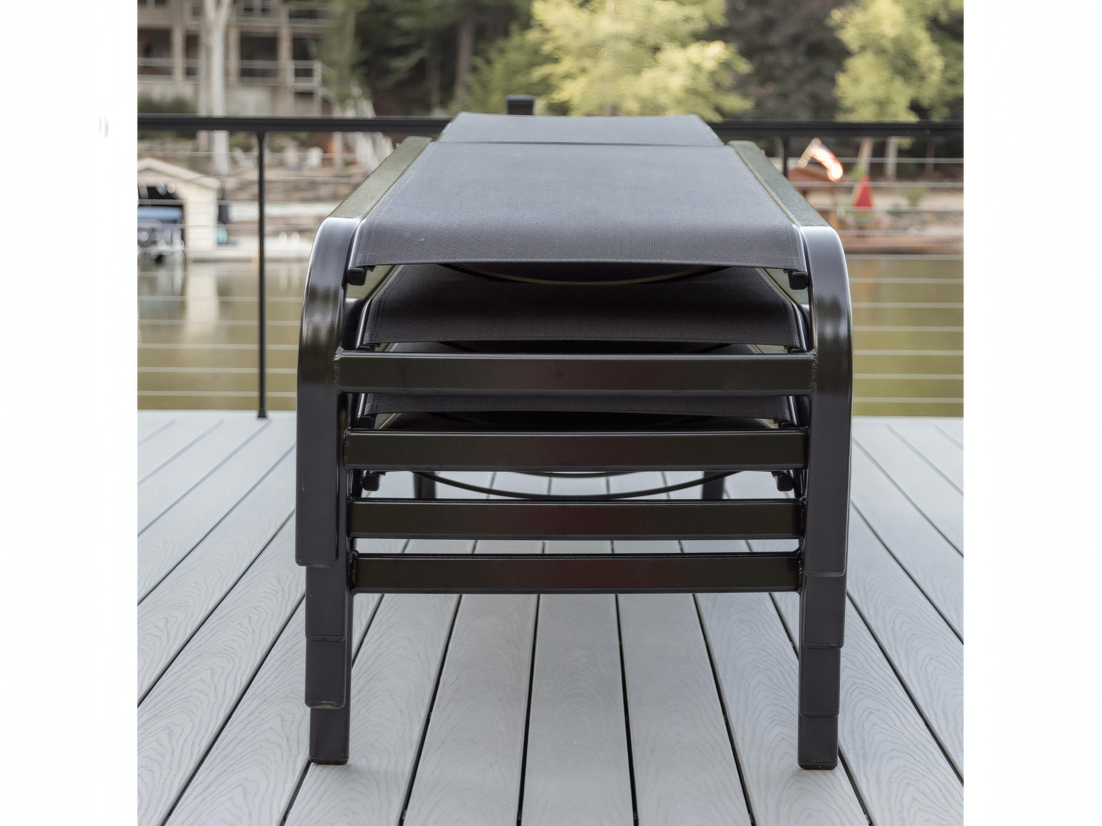 Berlin Gardens Murphy Aluminum Sling Chaise Lounge