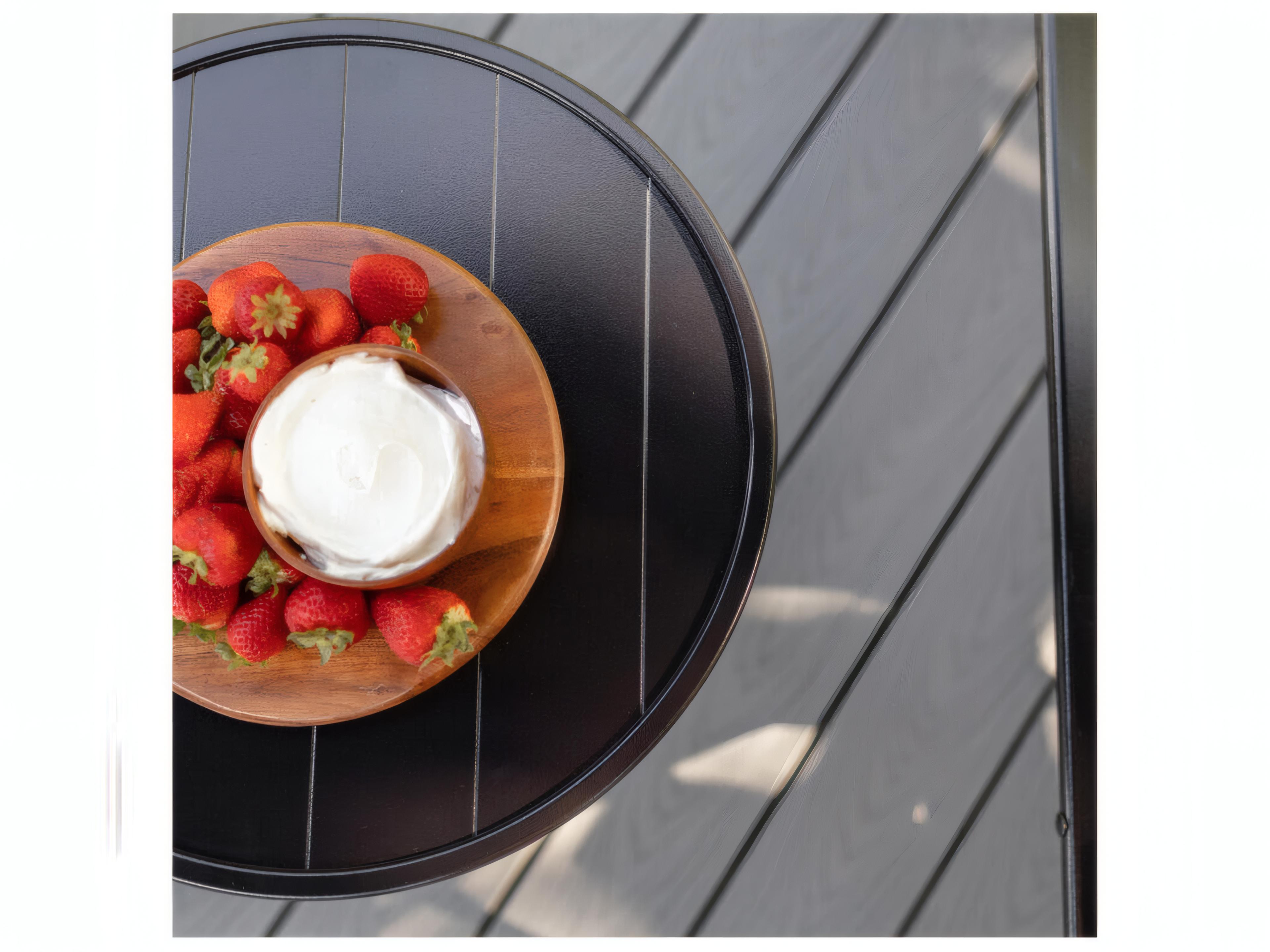 Berlin Gardens Murphy Aluminum 18.5" Round End Table