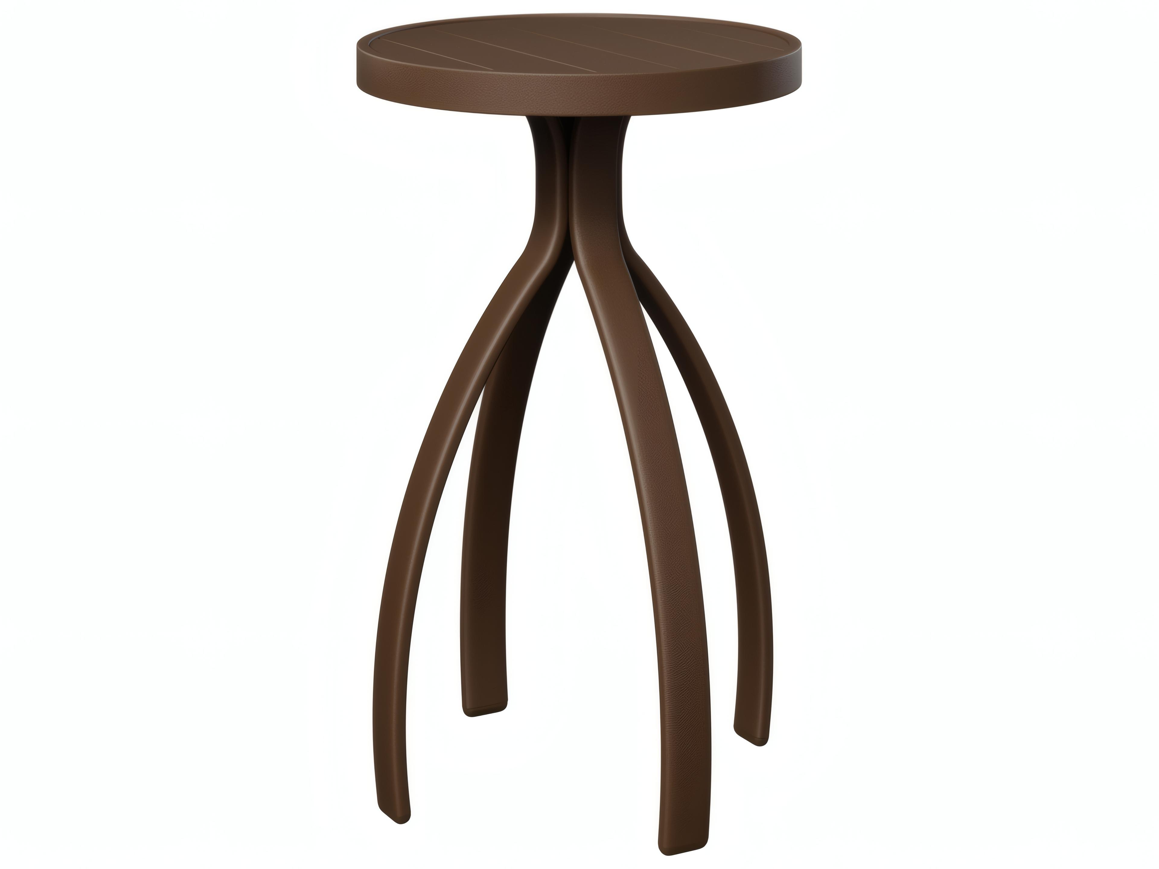 Murphy Aluminum 18.5" Round End Table