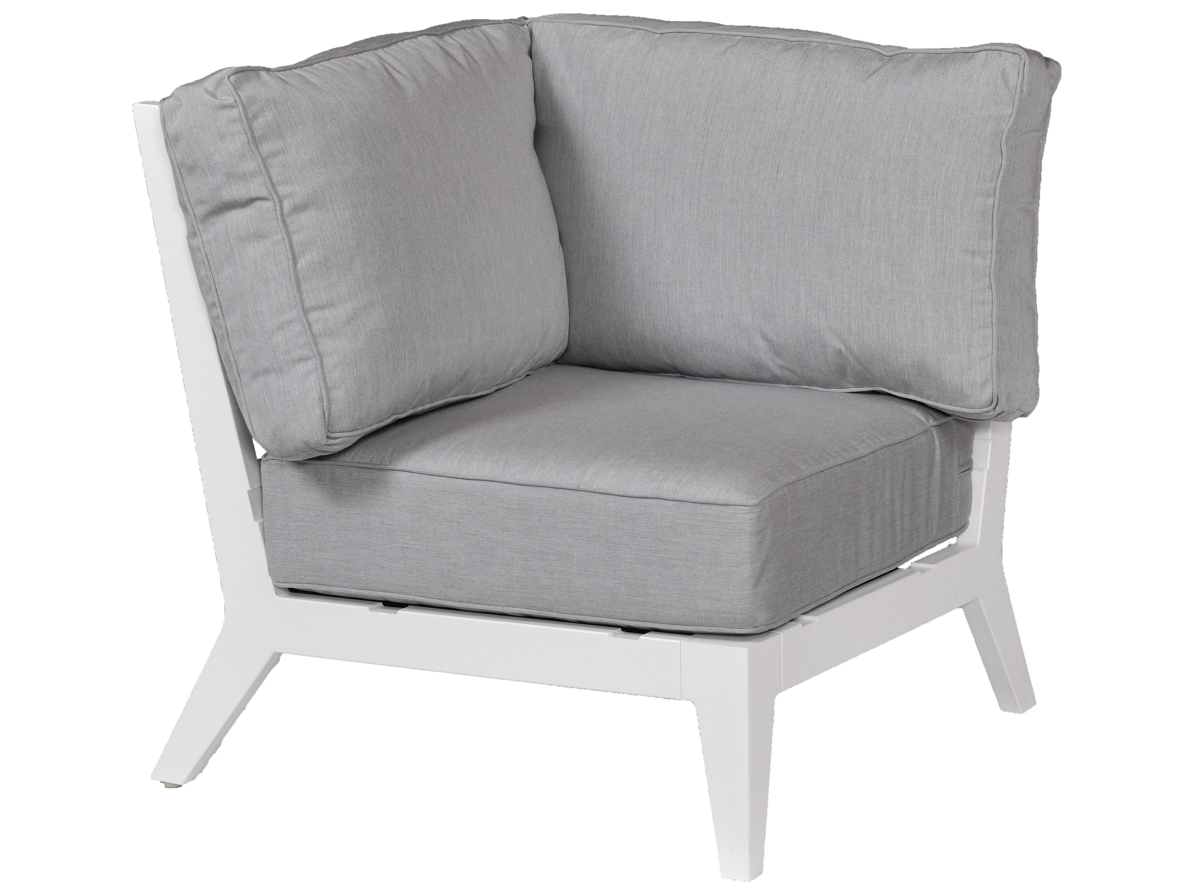 Mayhew Recycled Plastic Corner Outdoor Patio Lounge Chair