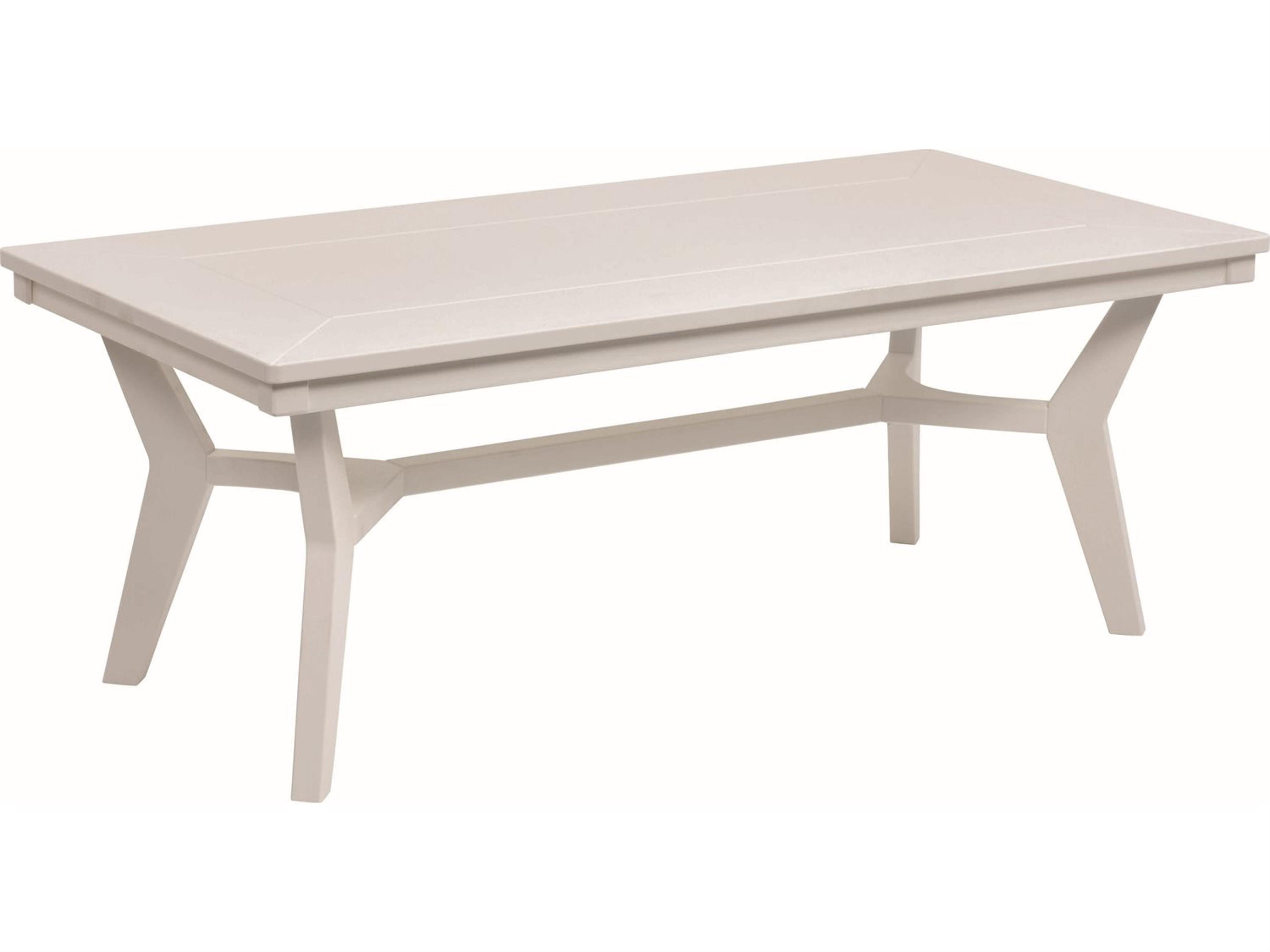 Mayhew Recycled Plastic Rectangular Outdoor Coffee Table