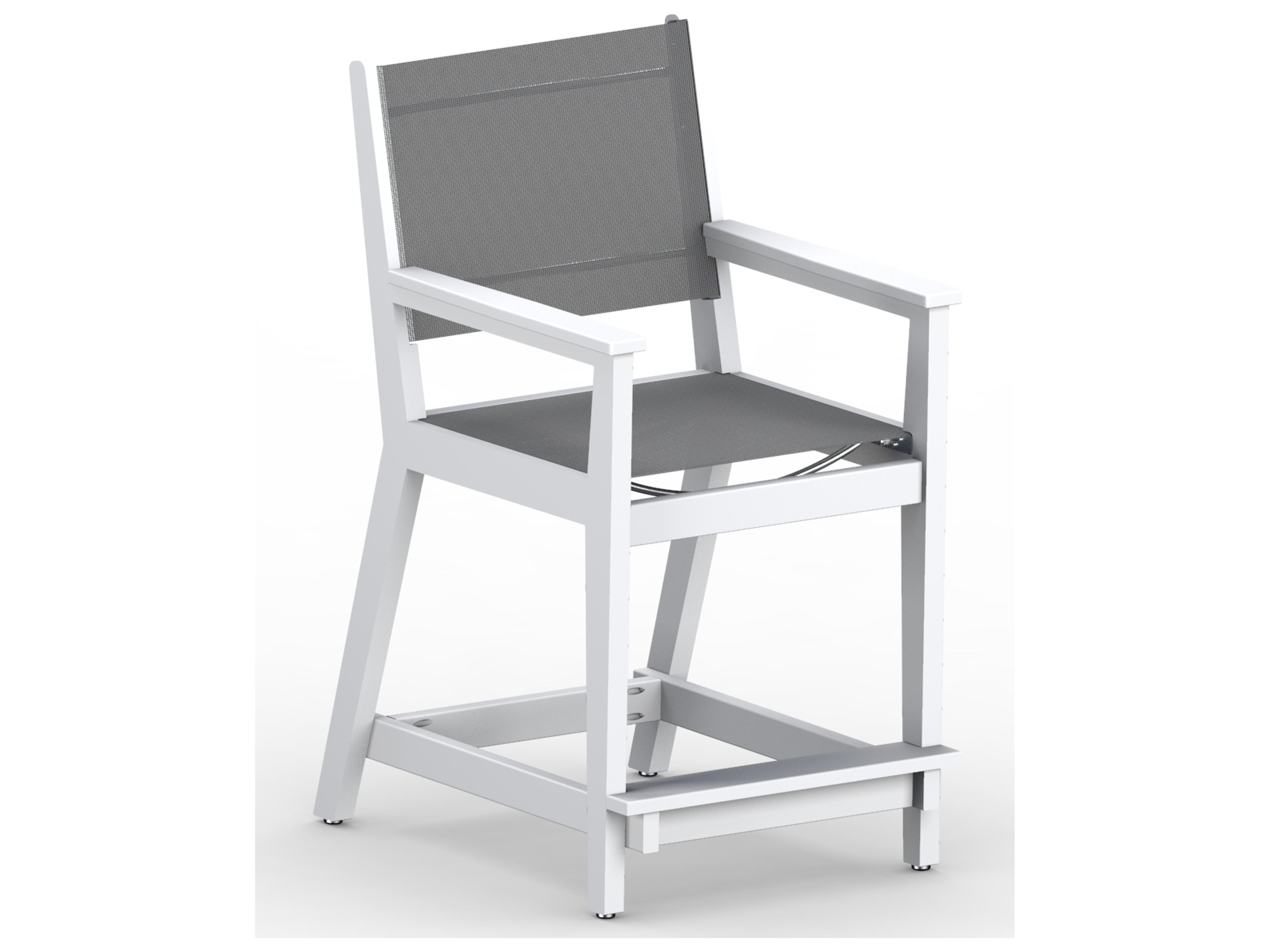 Mayhew Sling Recycled Plastic Counter Arm Chair