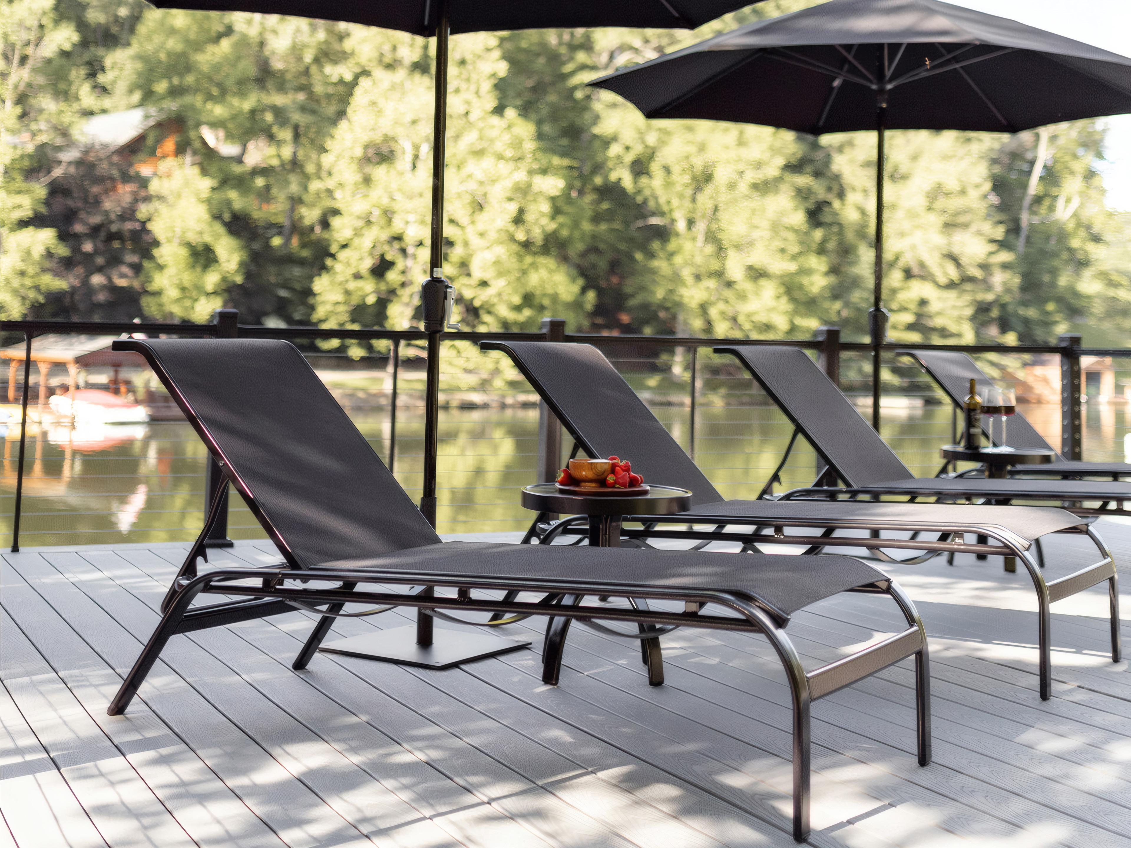 Murphy Aluminum Sling Lounge Set