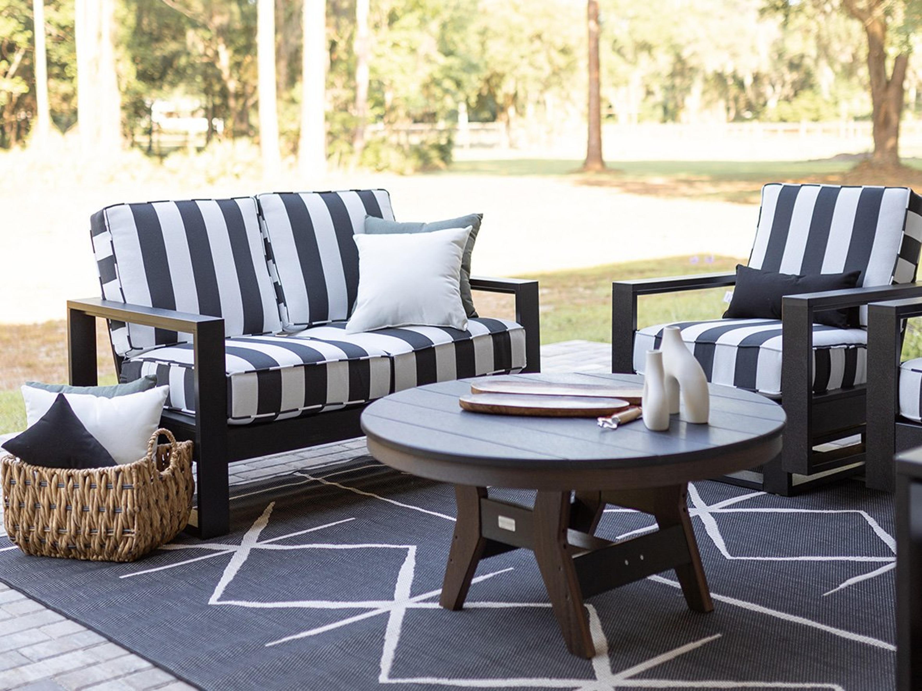 Nordic Recycled Plastic Cushion Lounge Set