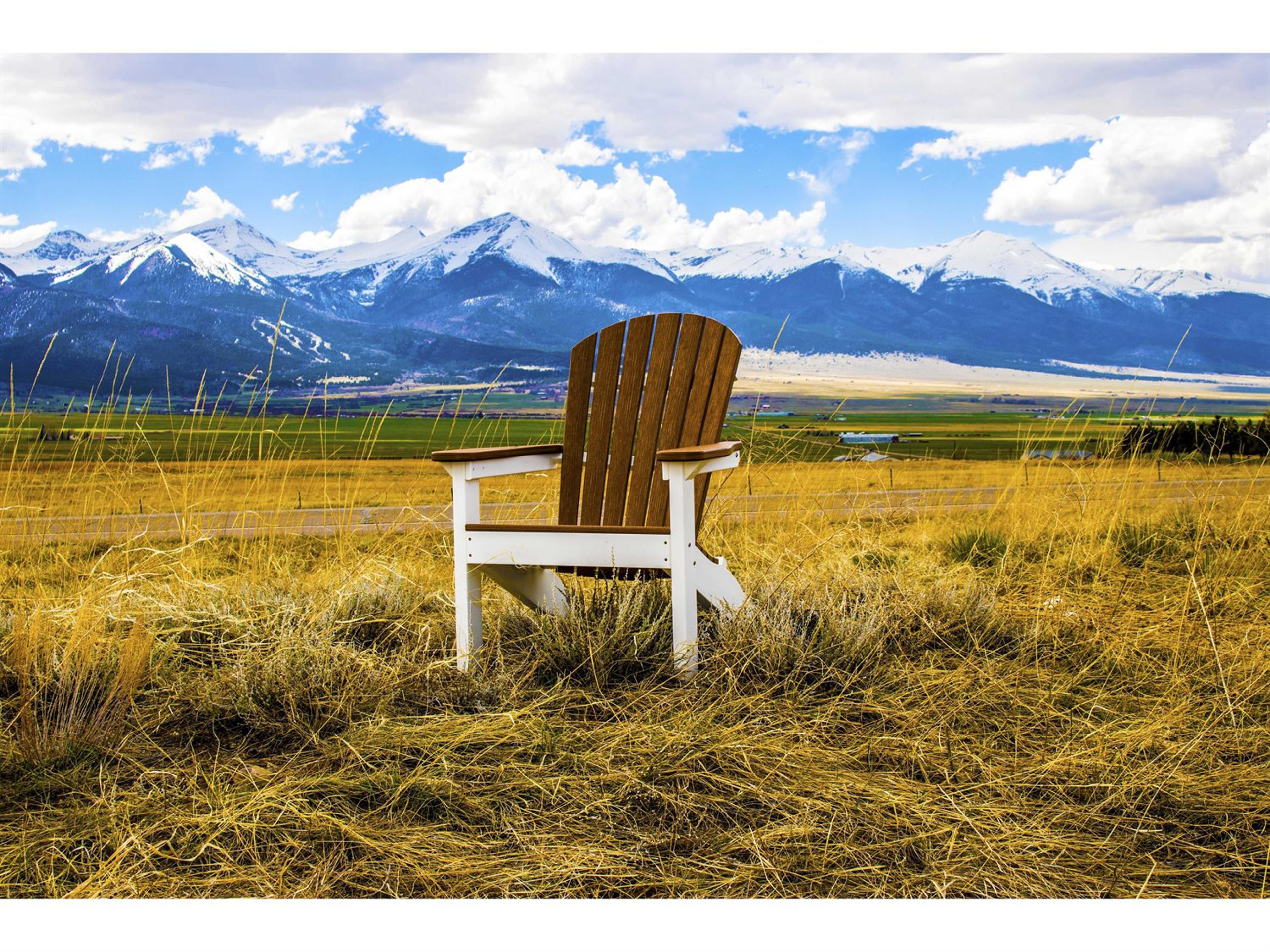 Berlin Gardens Comfo-Back Recycled Plastic Patio Adirondack Chair