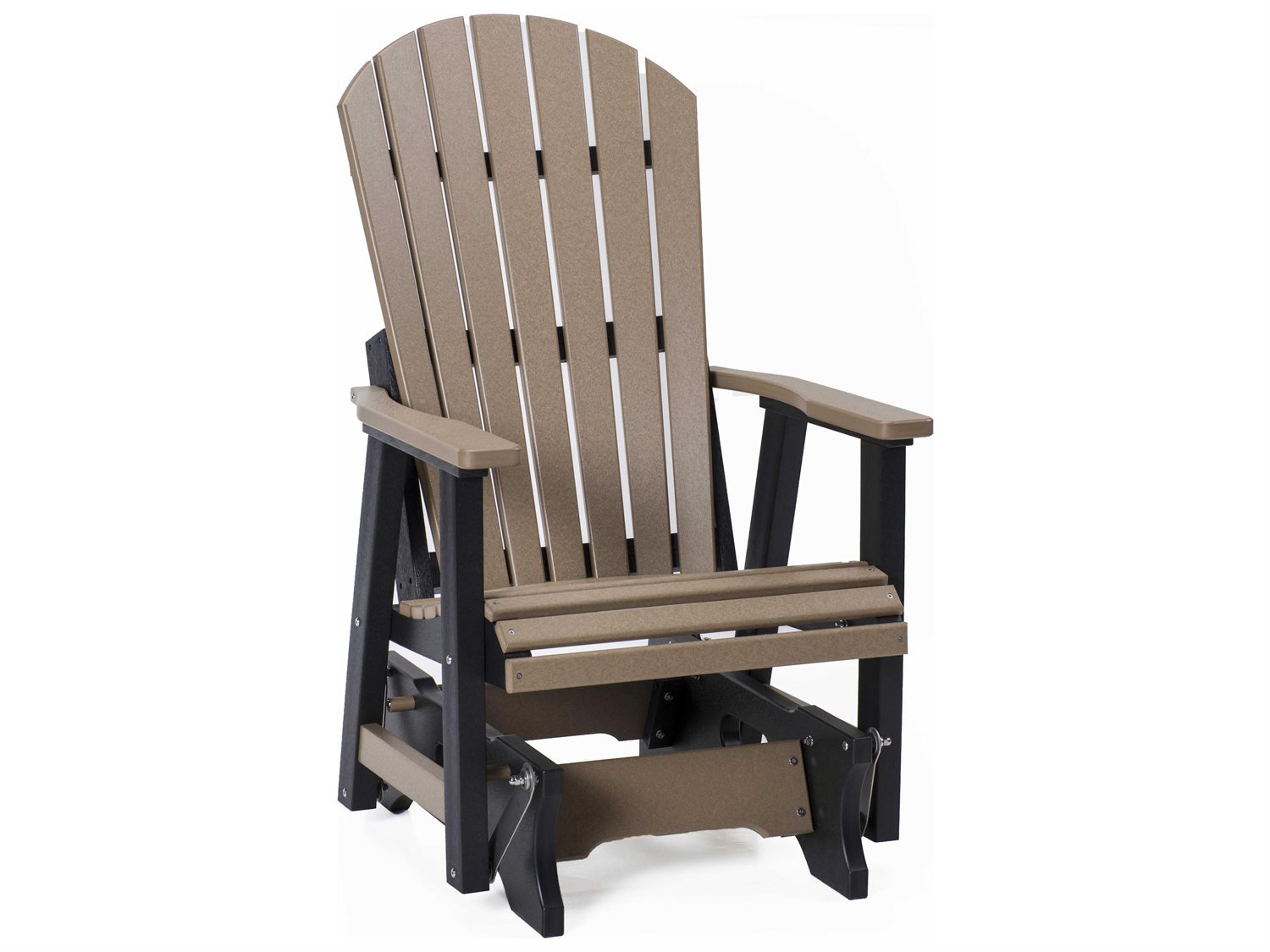 Comfo-Back Recycled Plastic Single Glider