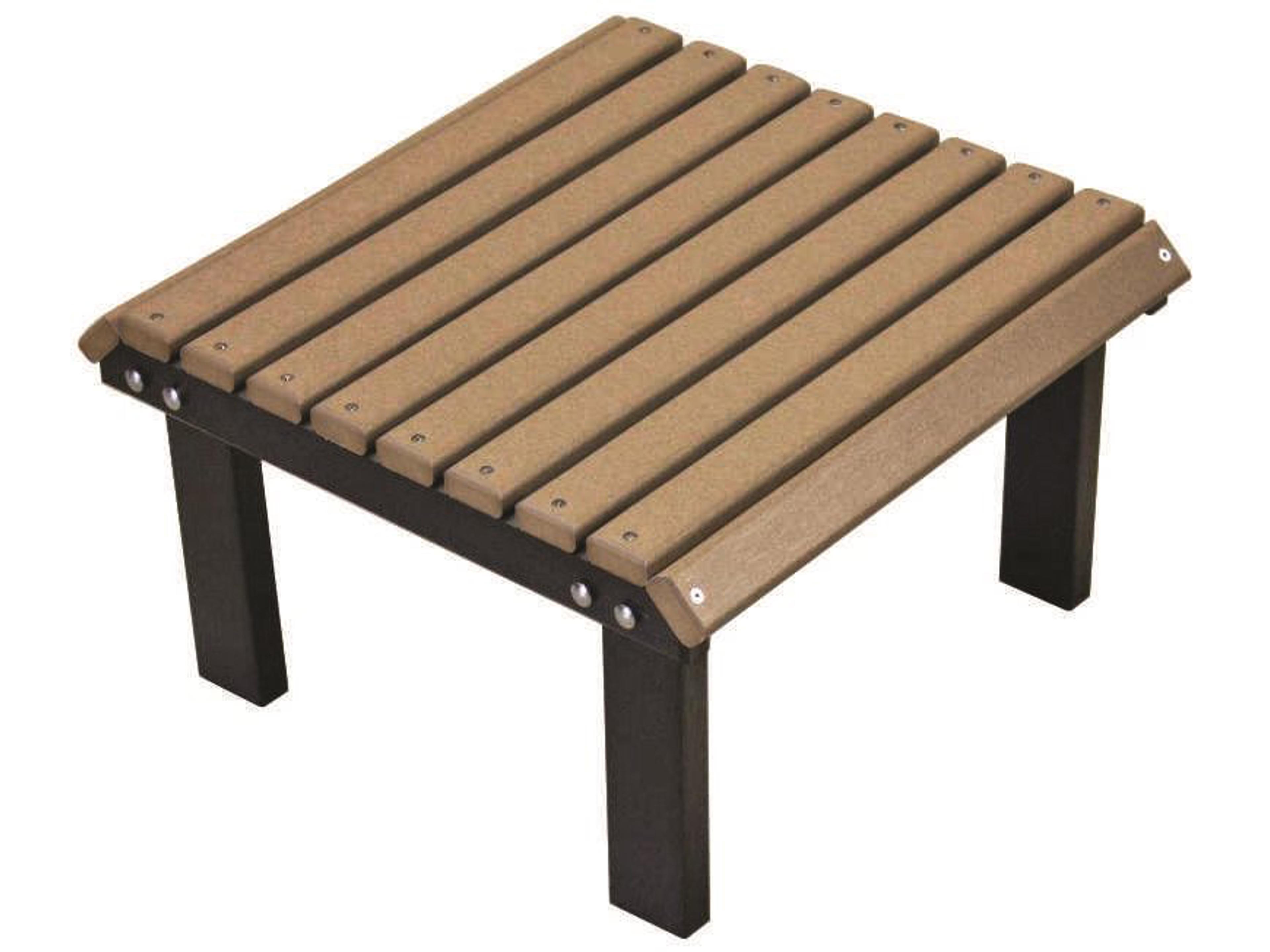 Accessories Recycled Plastic Stationary Footstool