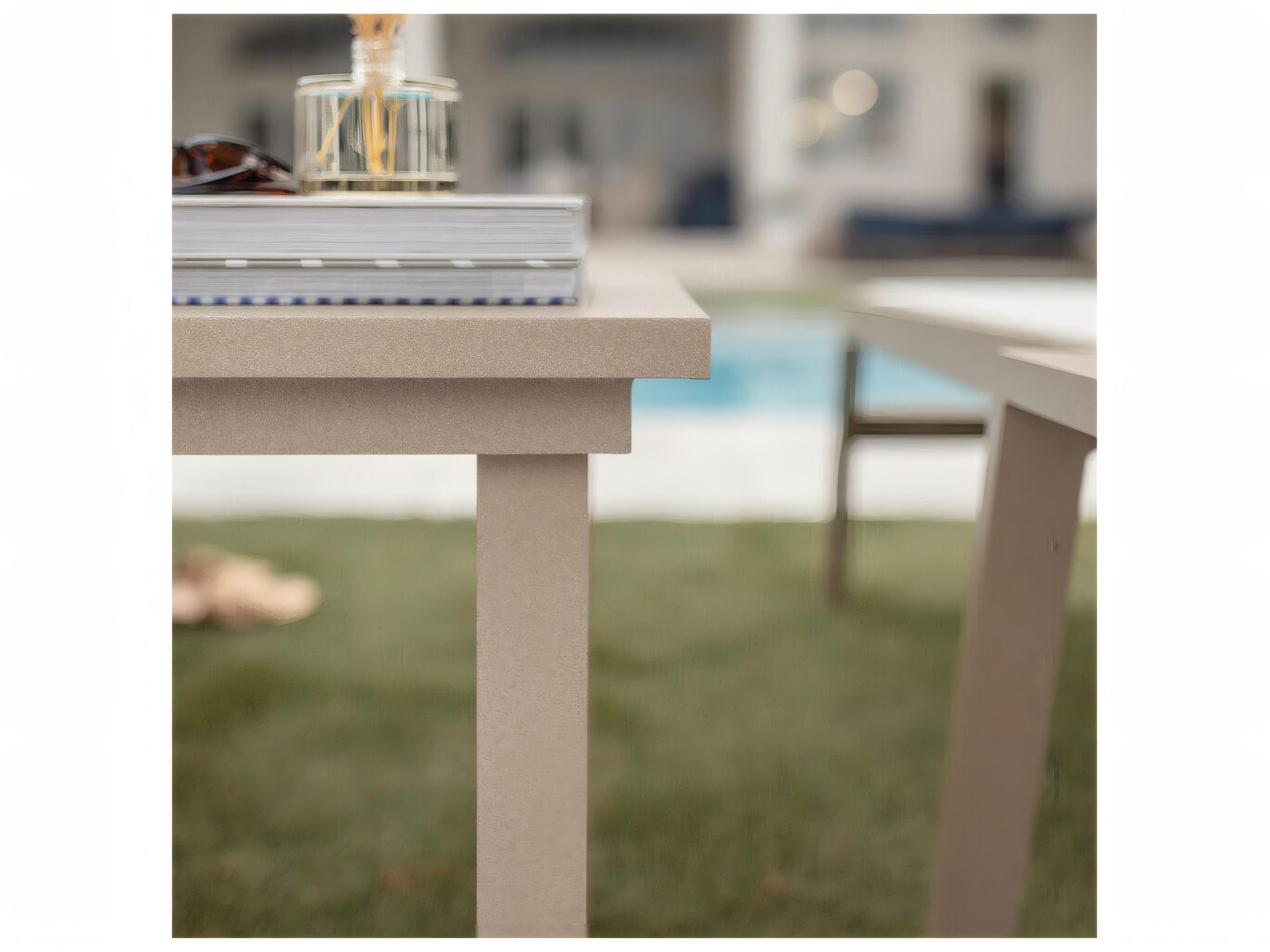 Berlin Gardens Vida Aluminum 18" Square End Table