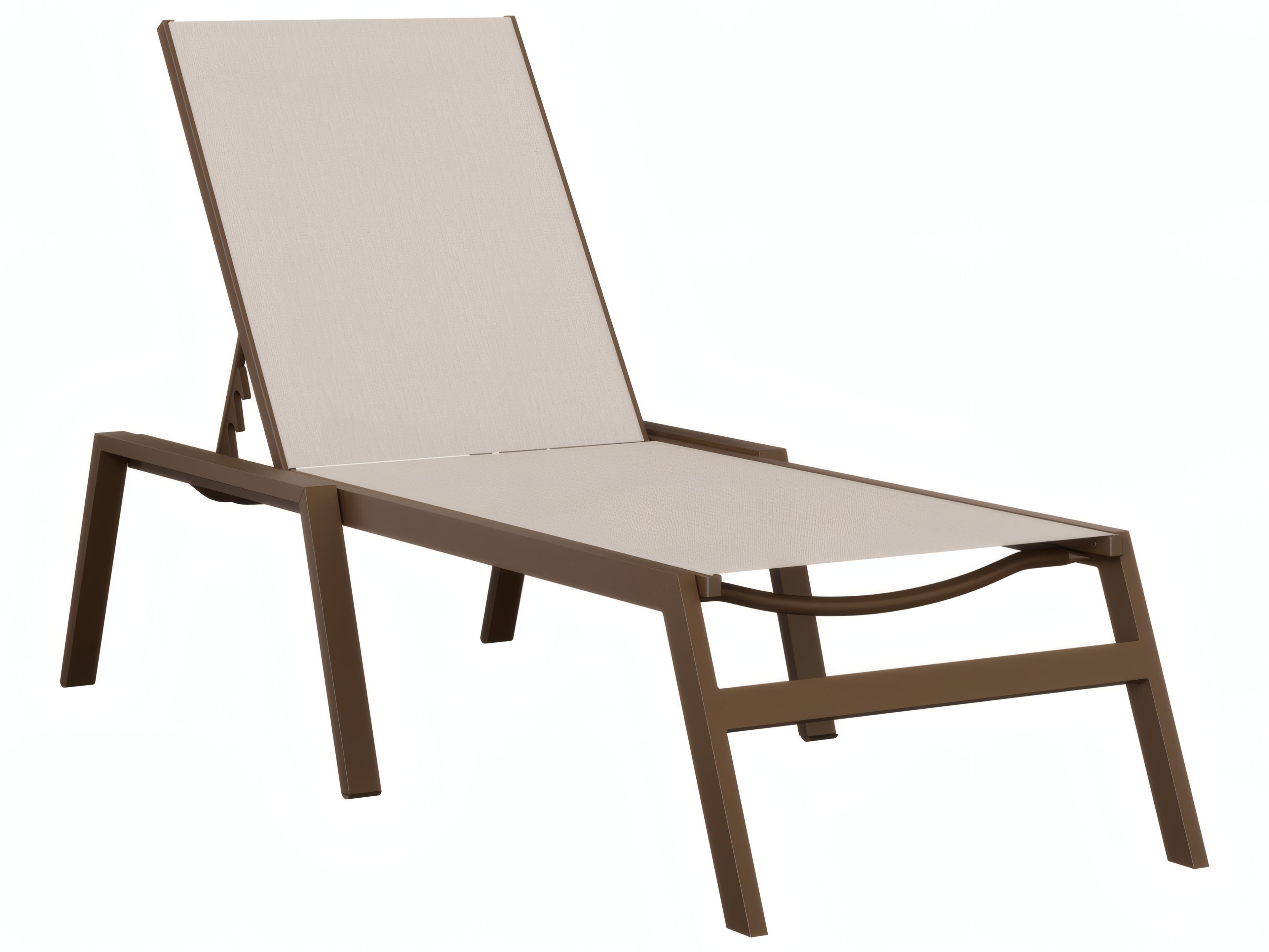 Vida Aluminum Sling Chaise Lounge