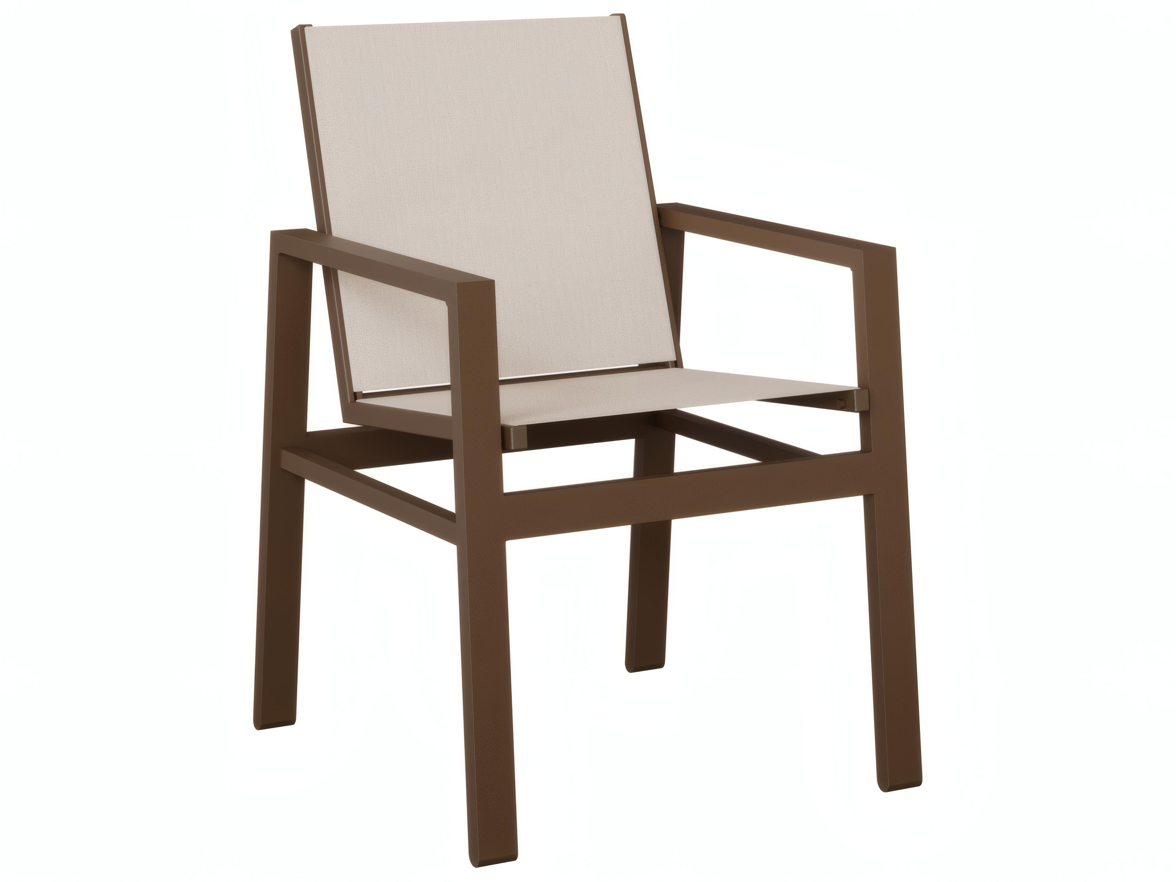 Vida Aluminum Sling Dining Chair
