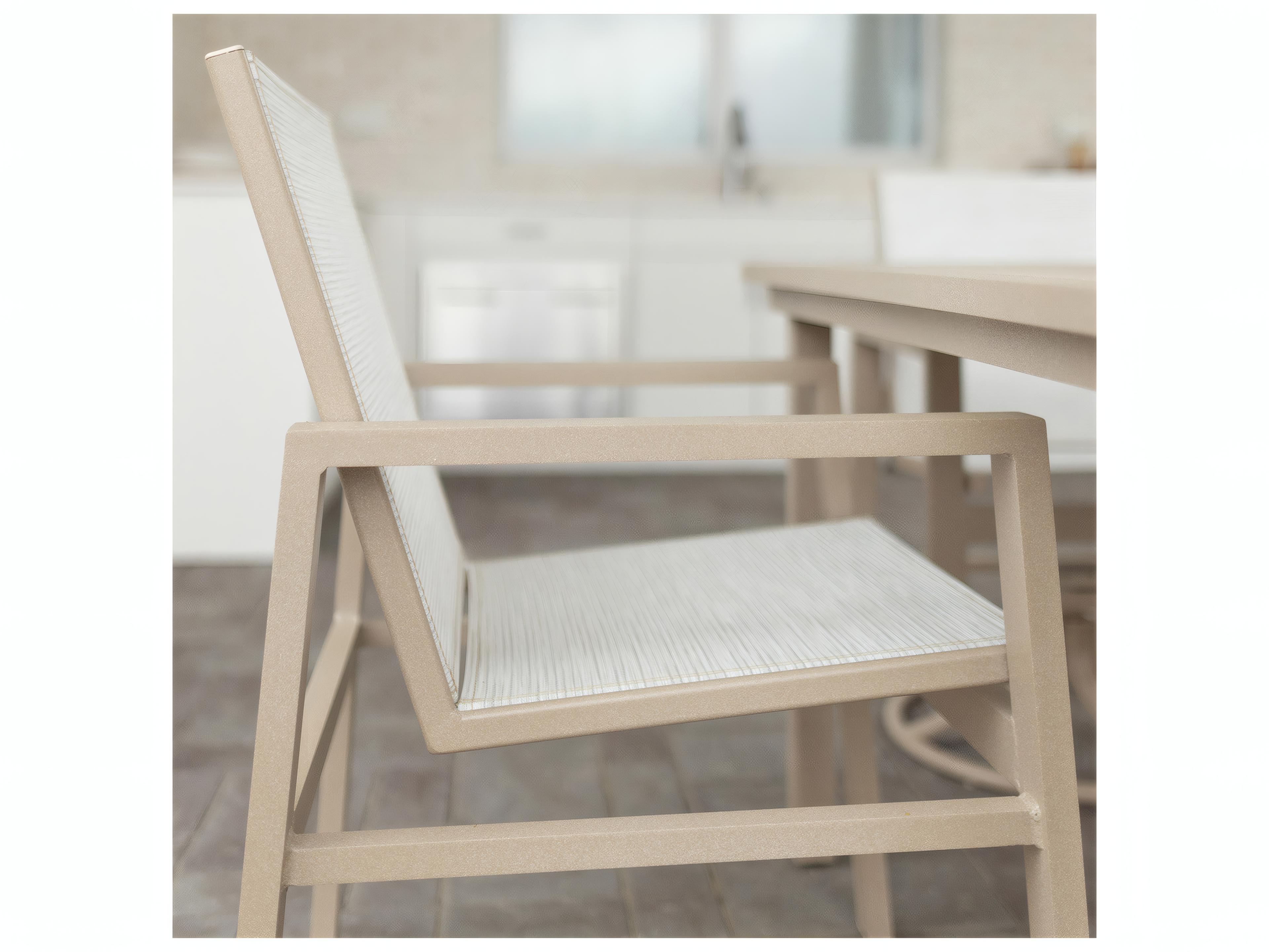 Berlin Gardens Vida Aluminum Sling Dining Chair