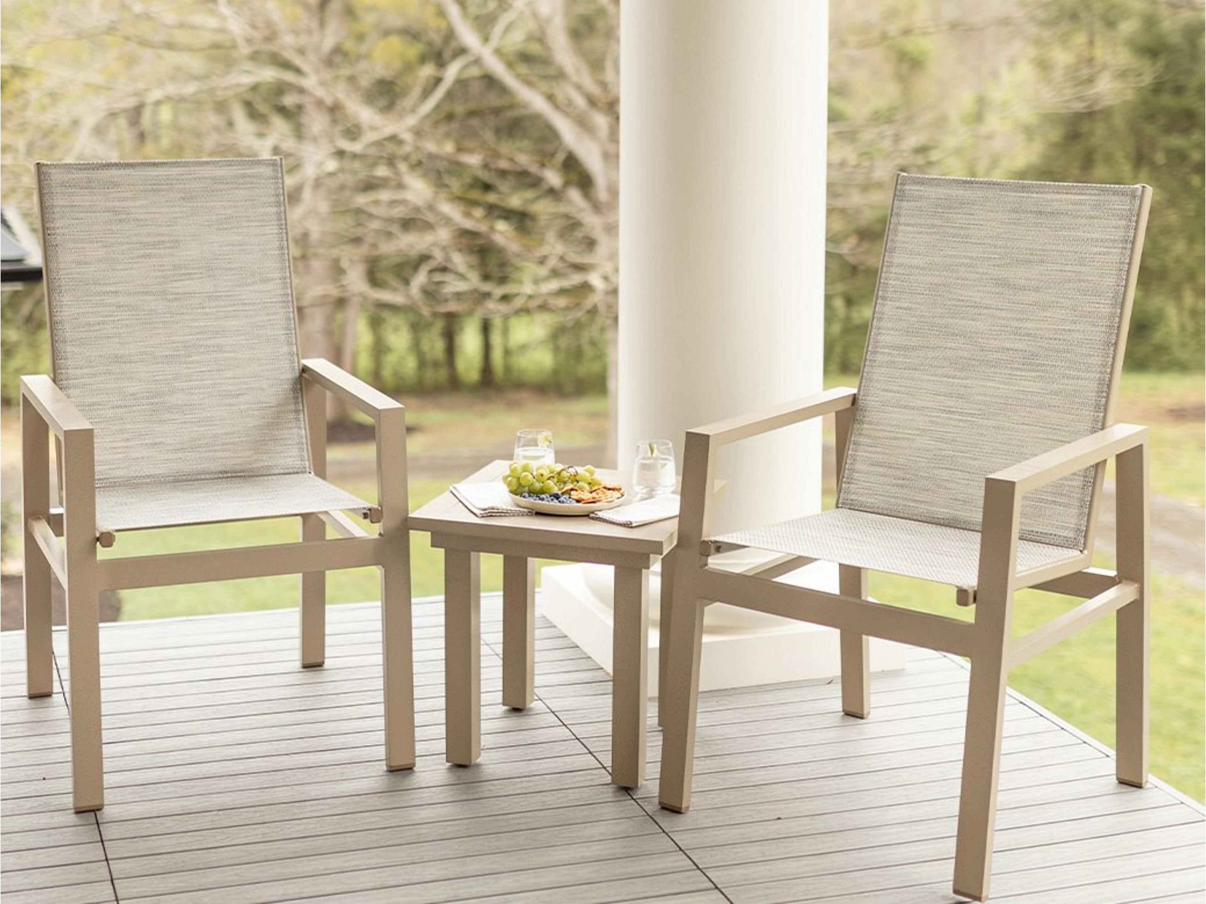 Vida Aluminum Sling Lounge Set