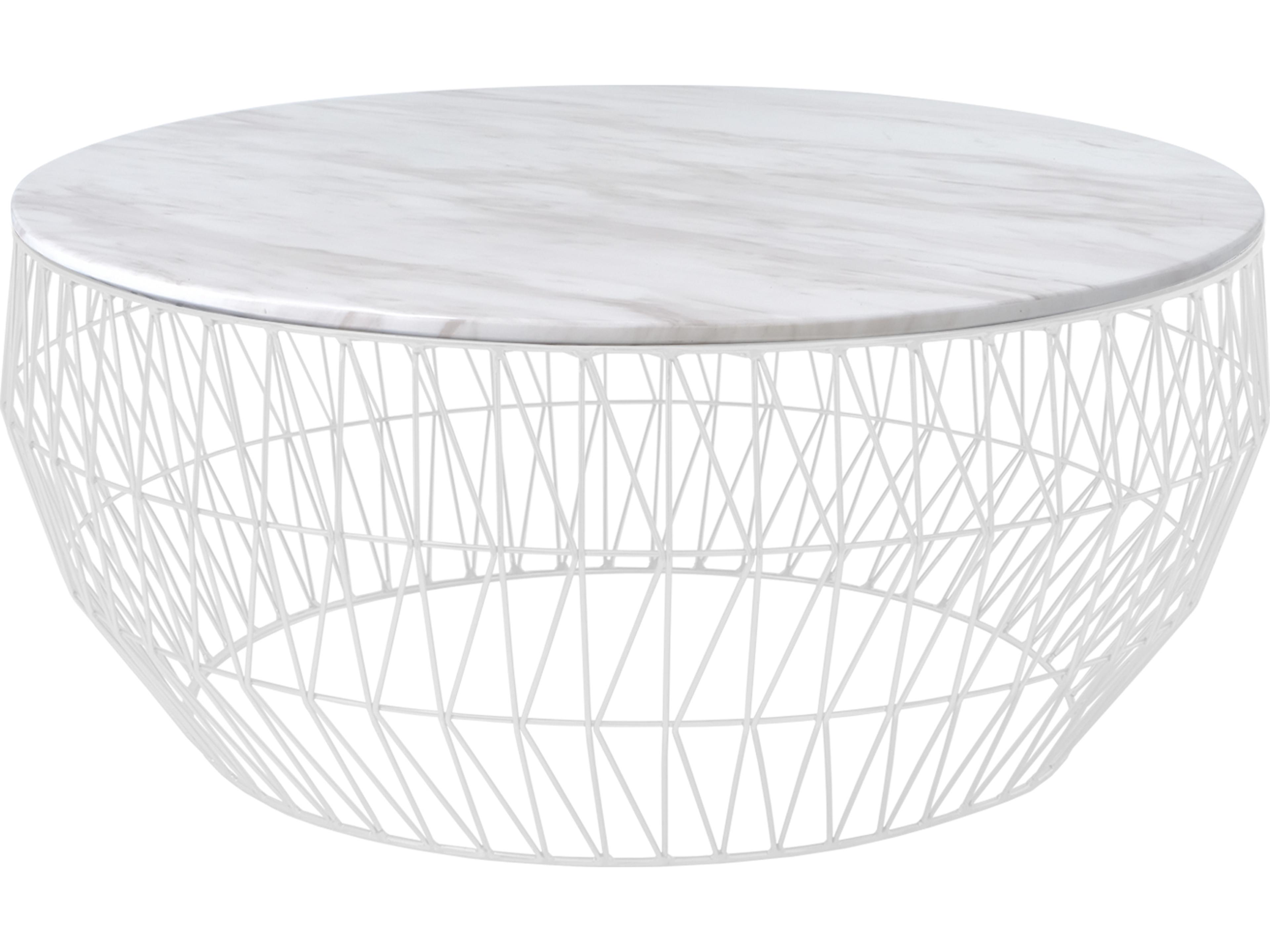 Bend Goods Marble Coffee Table Round
