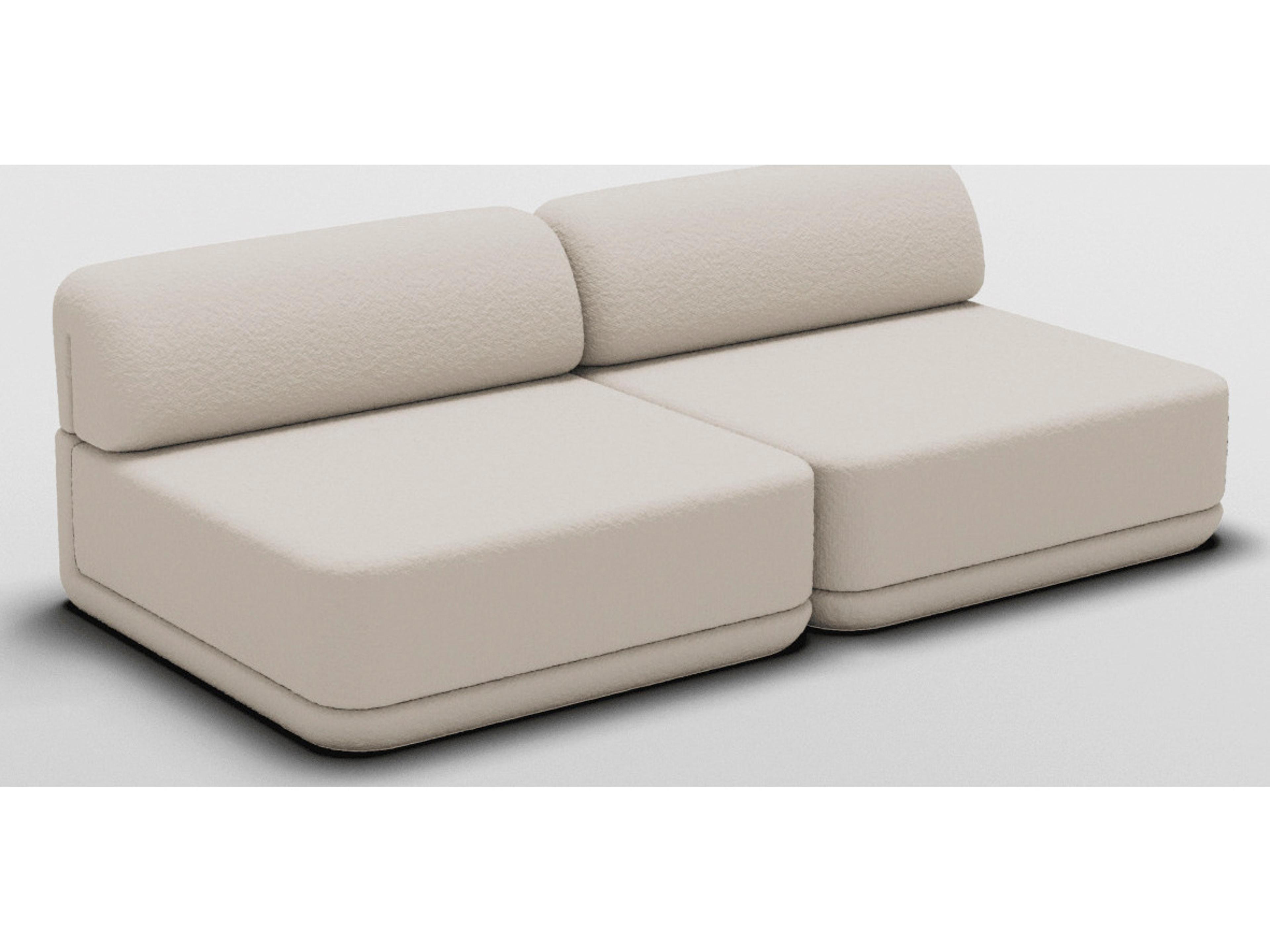 Cube Upholstered Sectional Sofa