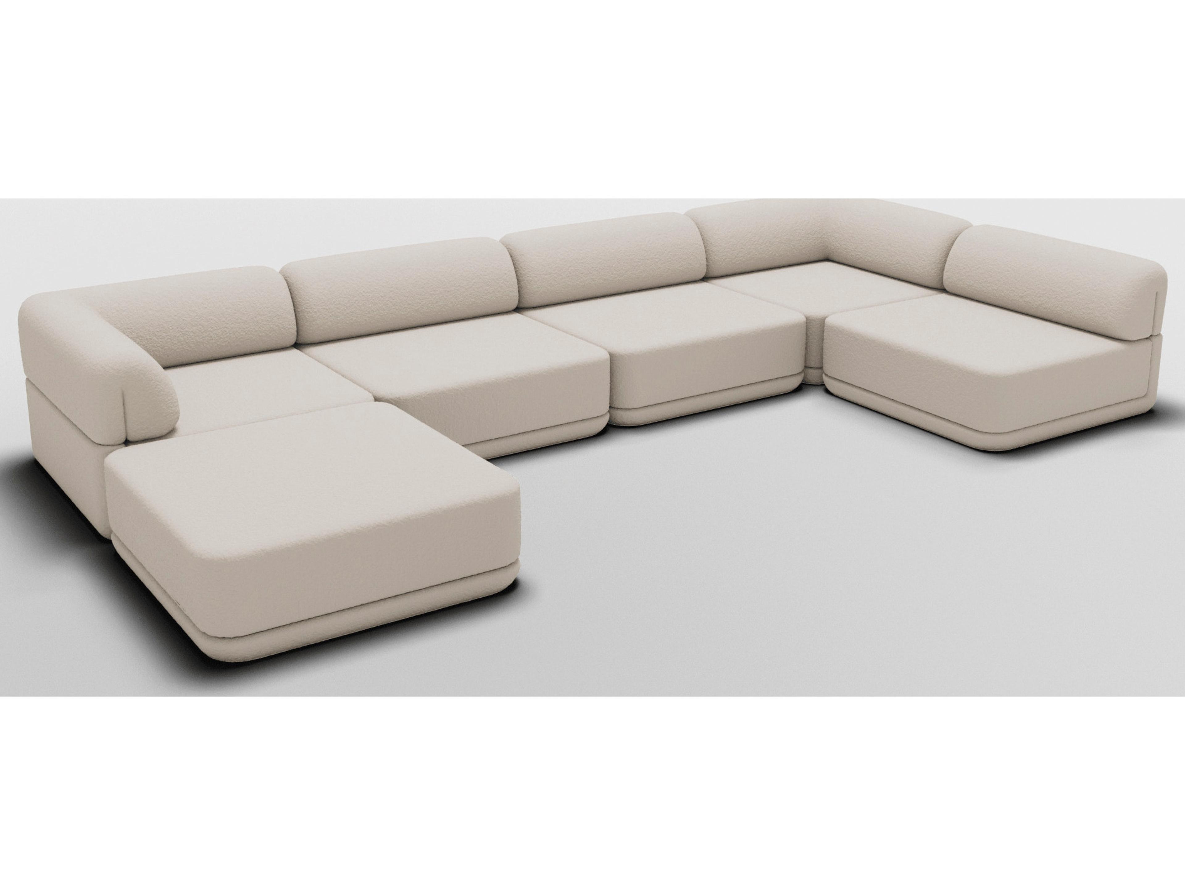 Cube Upholstered Sectional Sofa