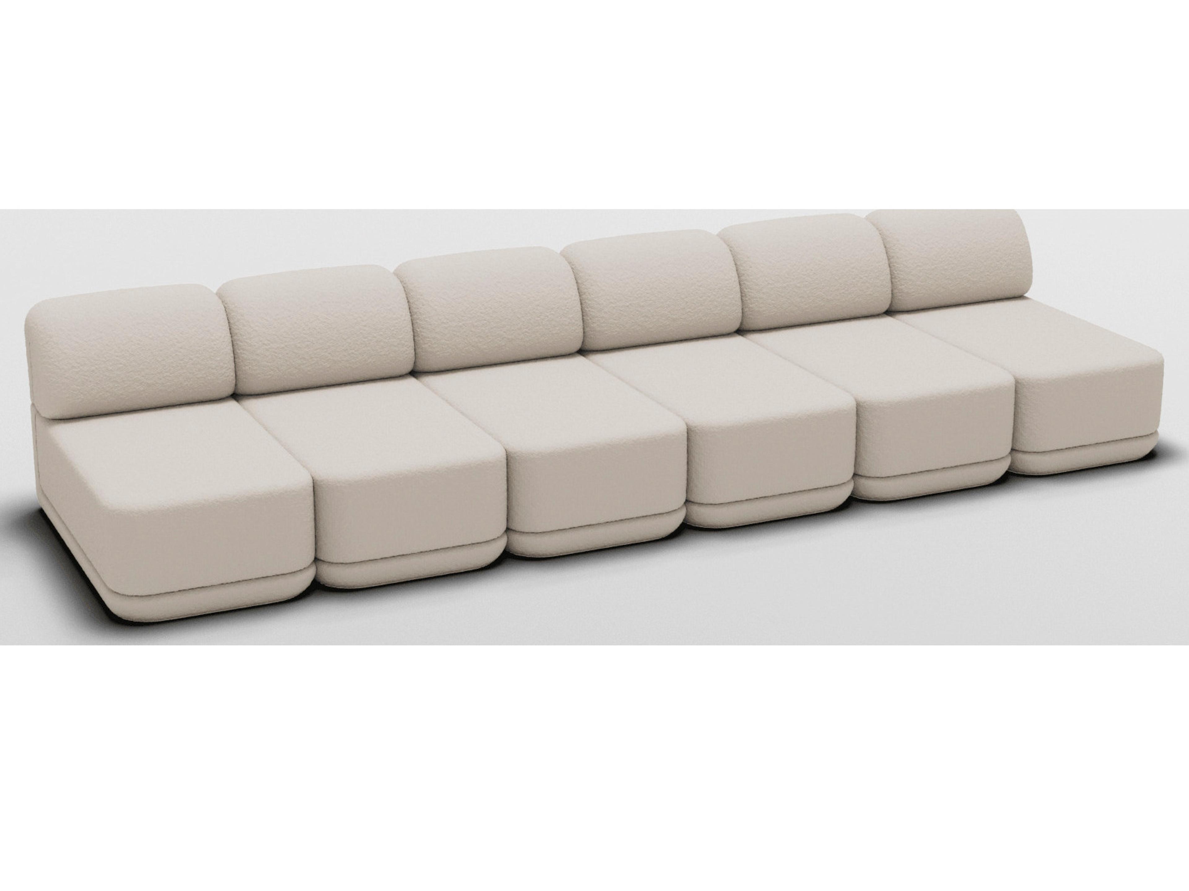 Cube Upholstered Sectional Sofa