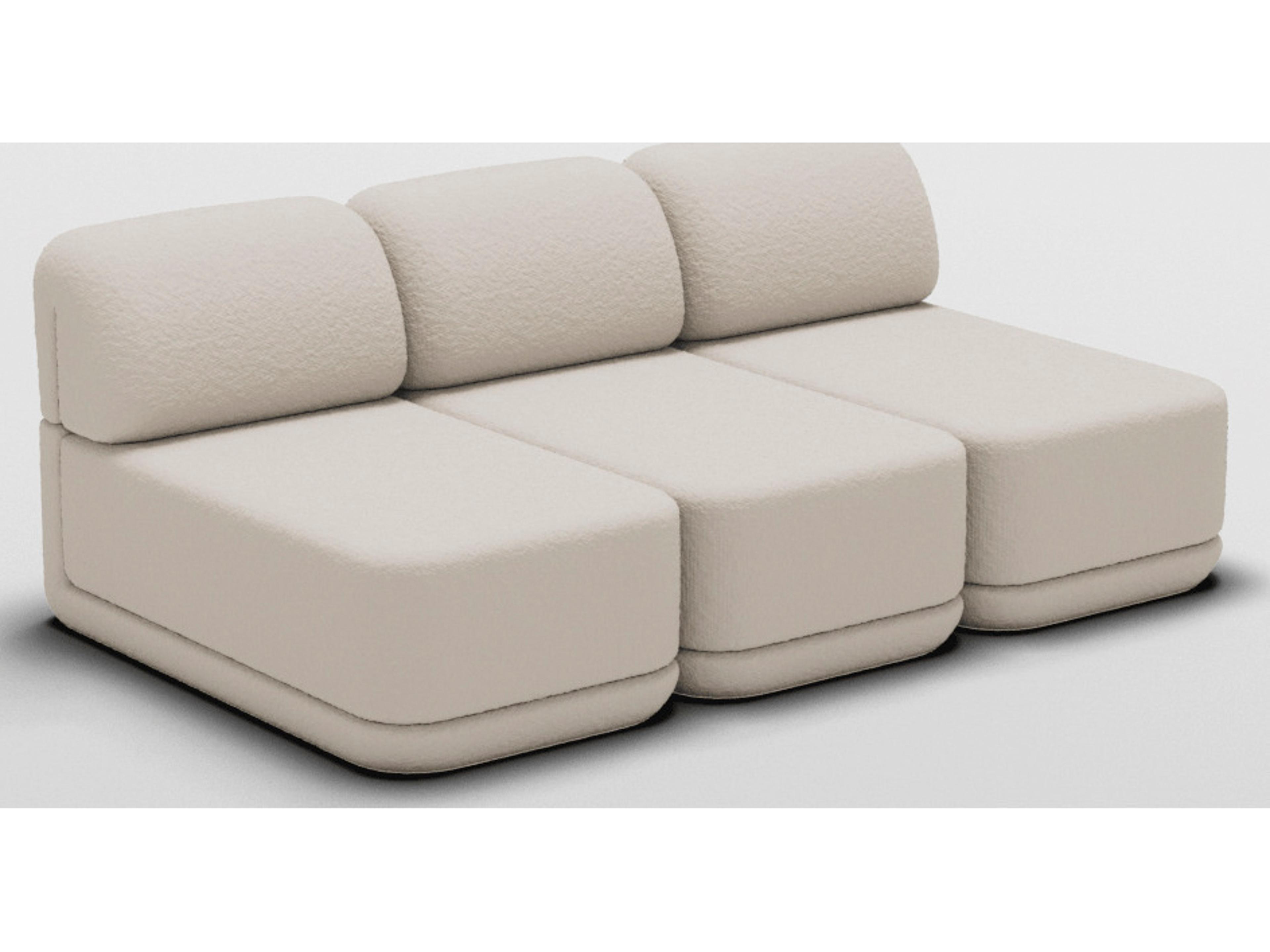 Cube Upholstered Sectional Sofa