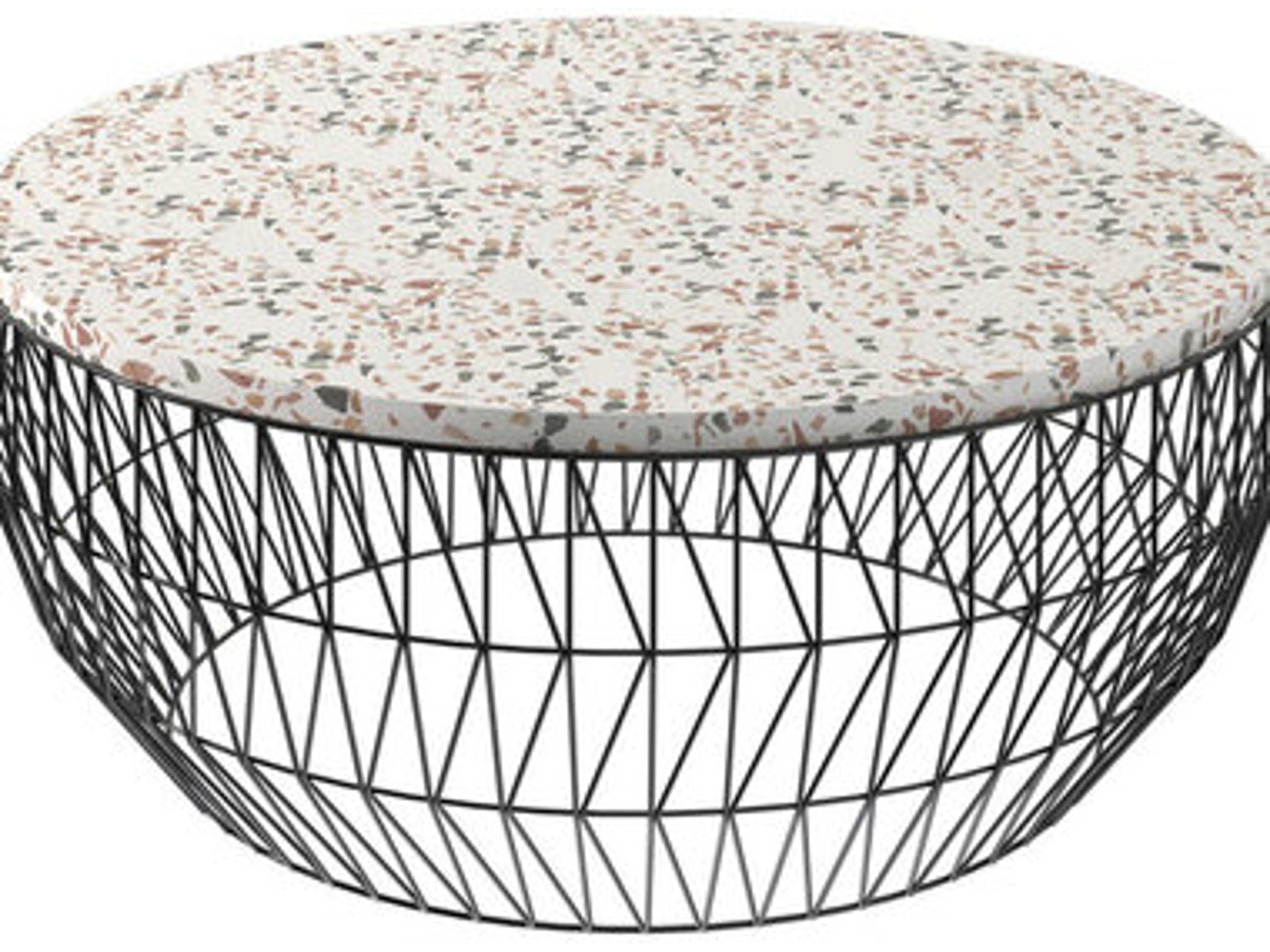 Terrazzo Round Wave Table Top