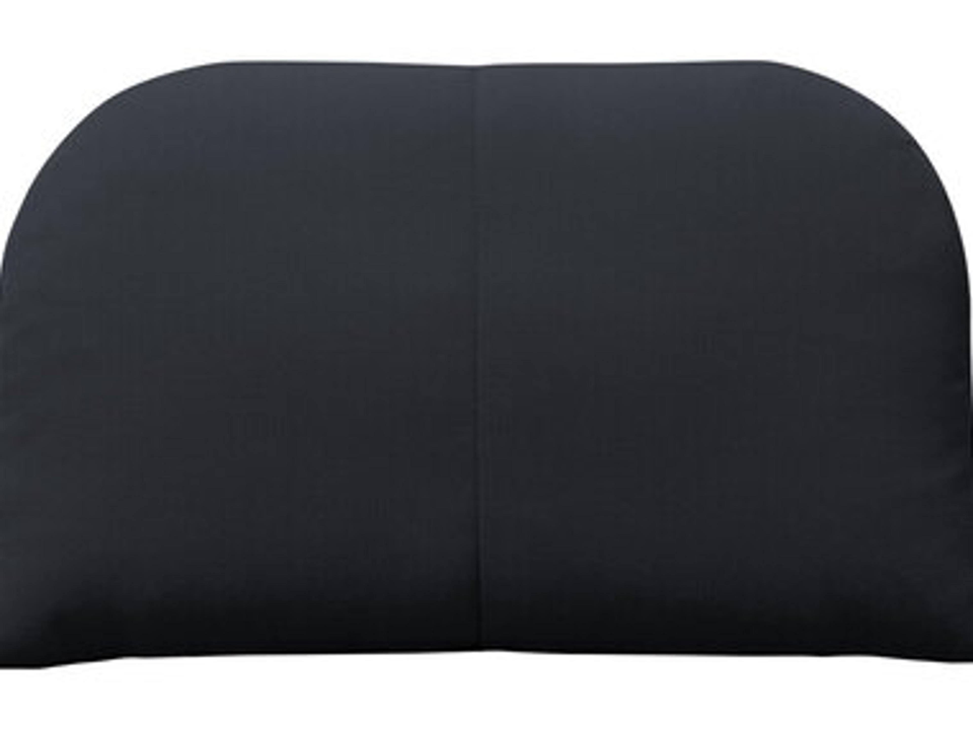 Arc Throw Pillow in Black