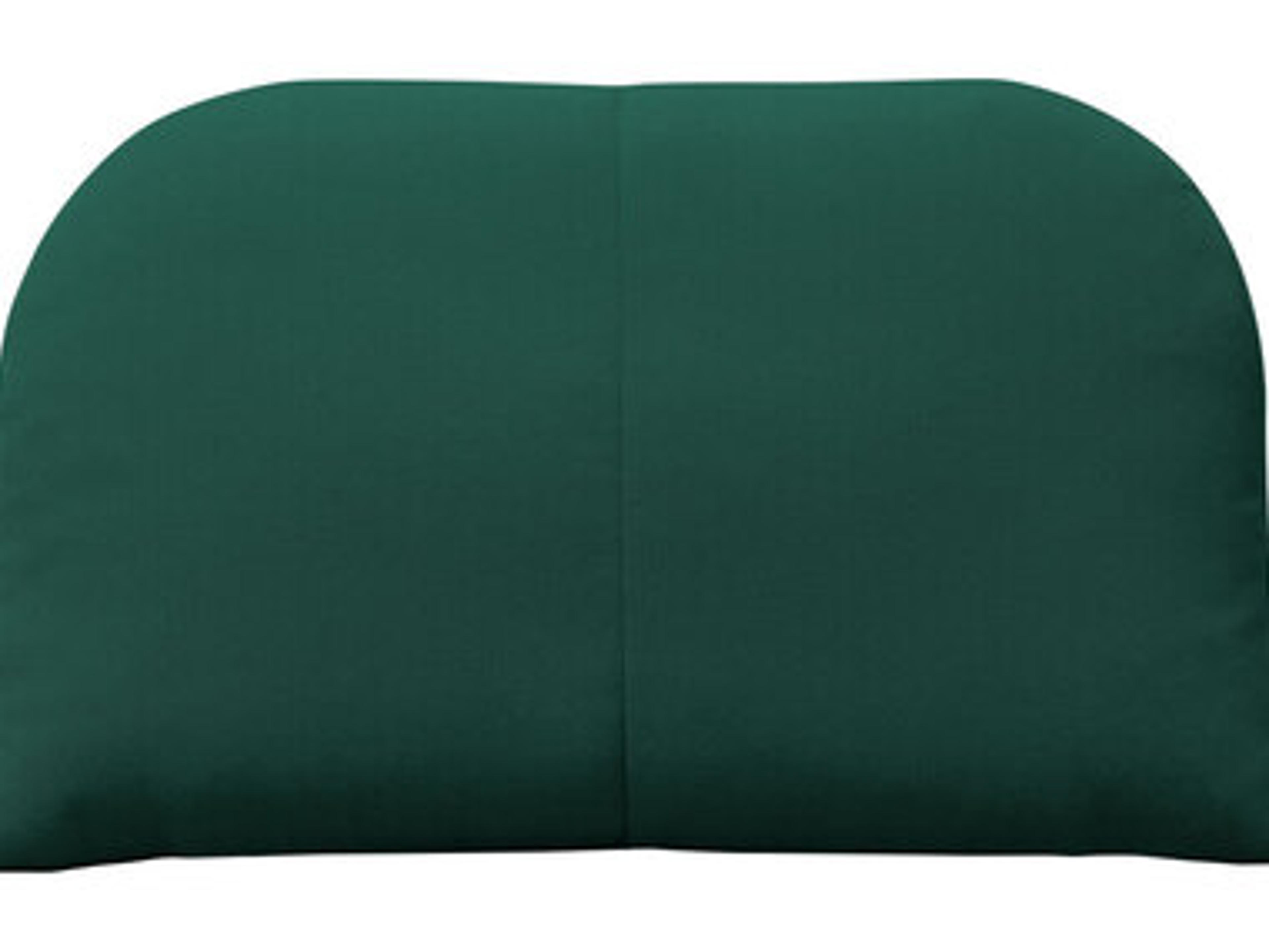 Arc Throw Pillow in Forest Green