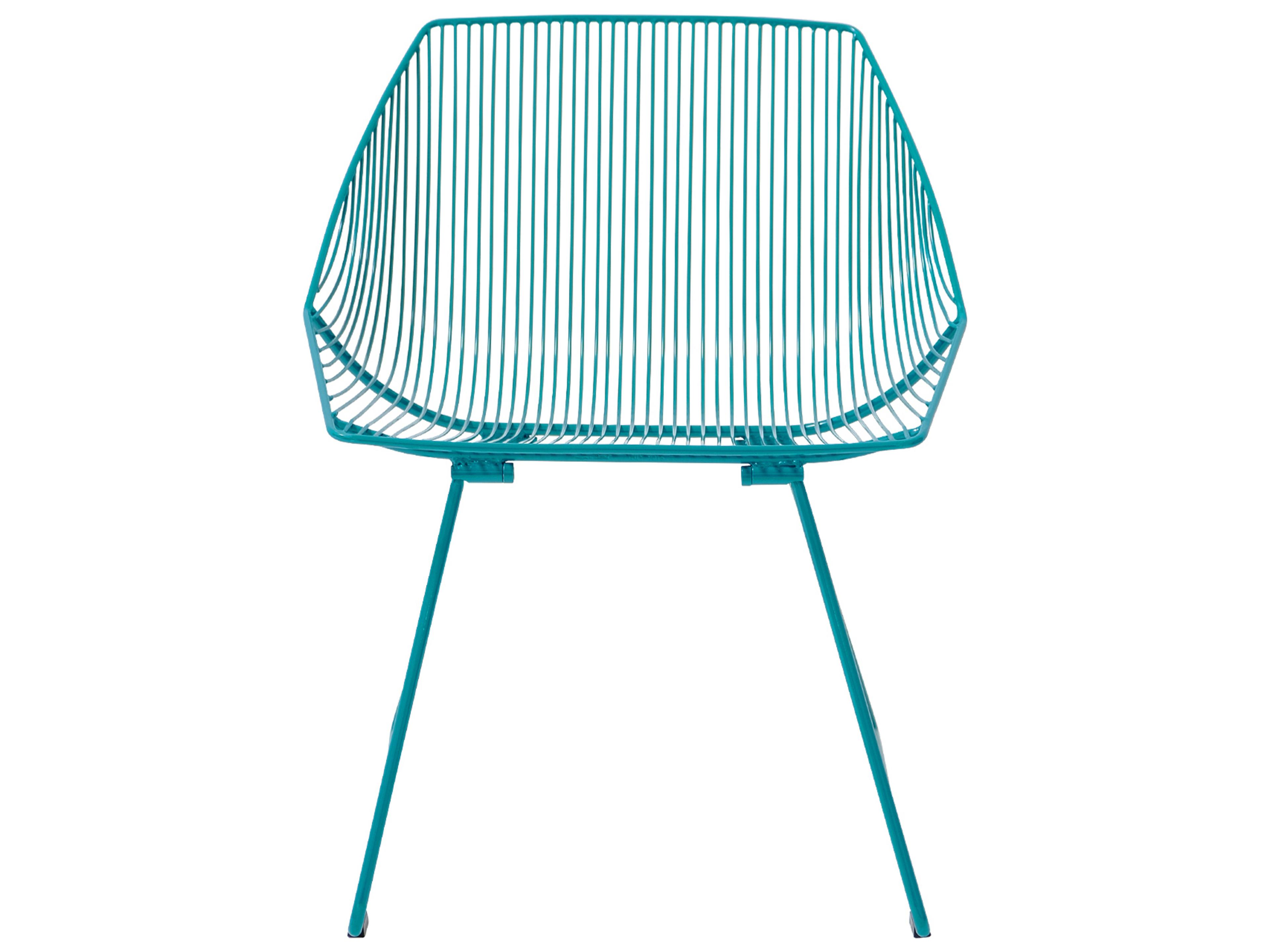 Bend Goods Outdoor Bunny Galvanized Iron Peacock Lounge Chair