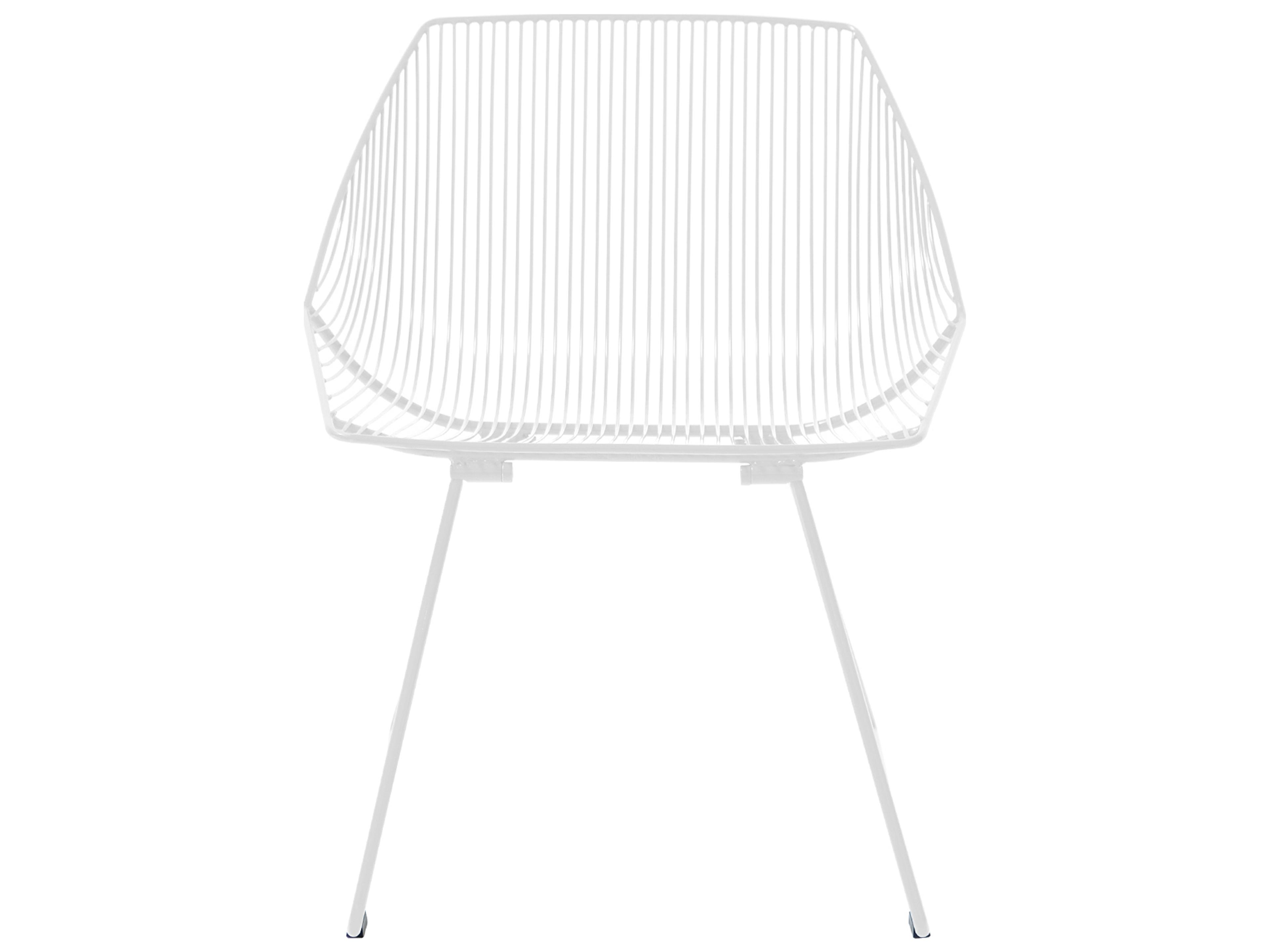 Bend Goods Outdoor Bunny Galvanized Iron White Lounge Chair