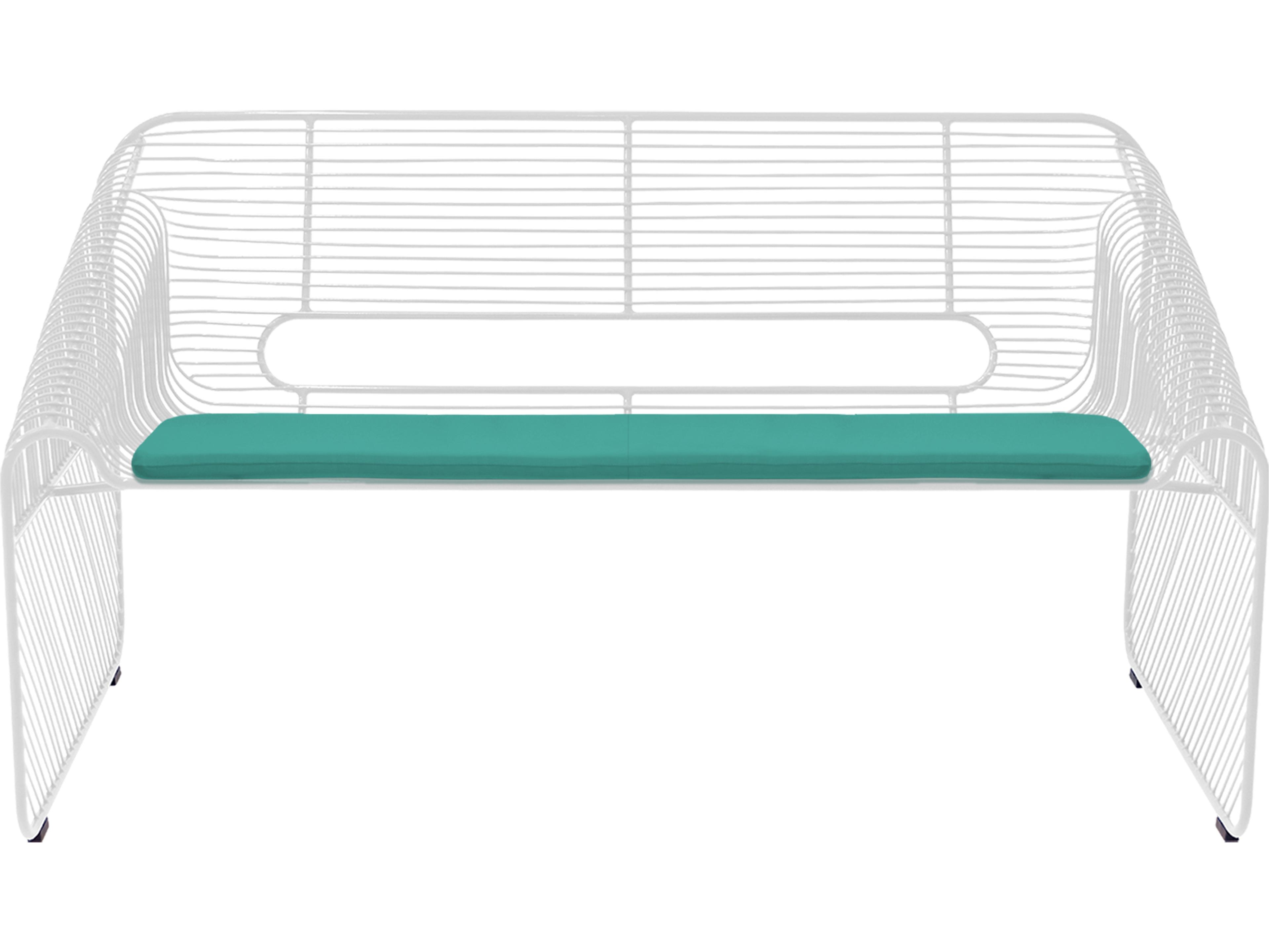 Loveseat Teal Seat Pad