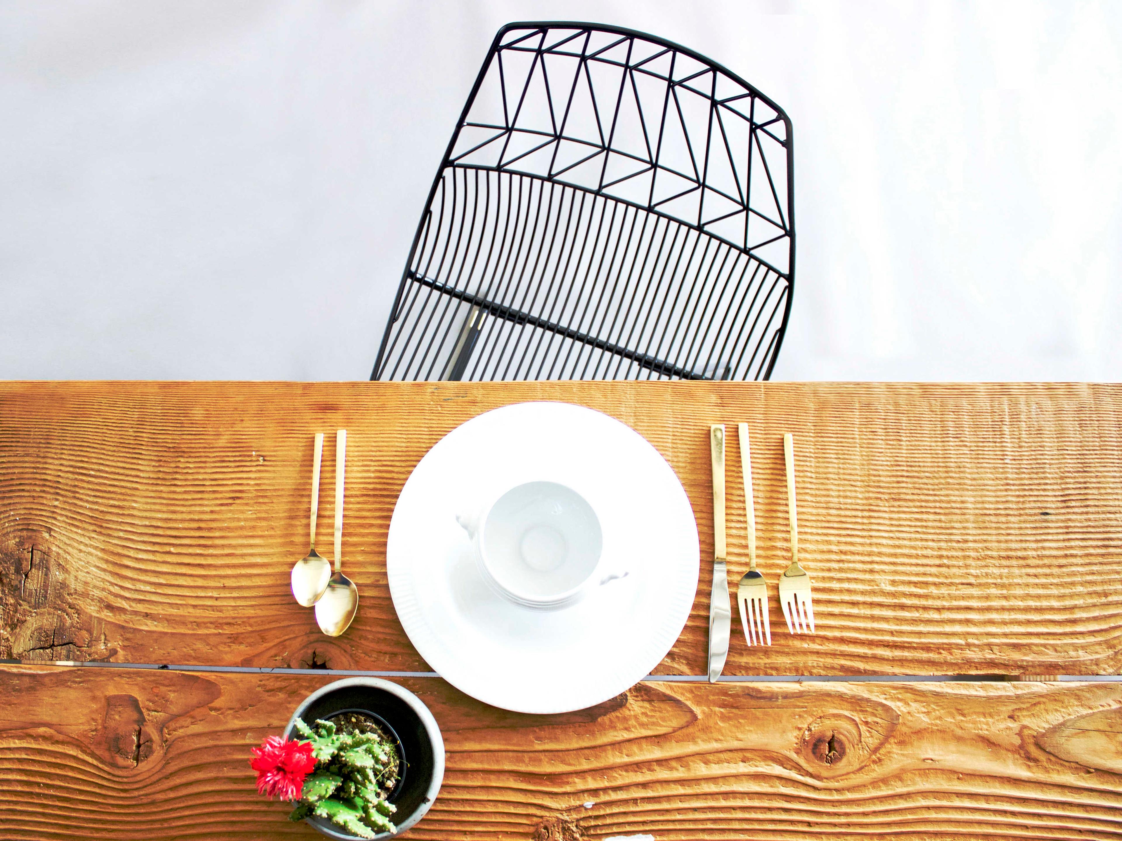 Bend Goods Outdoor Lucy Galvanized Iron Black Dining Chair