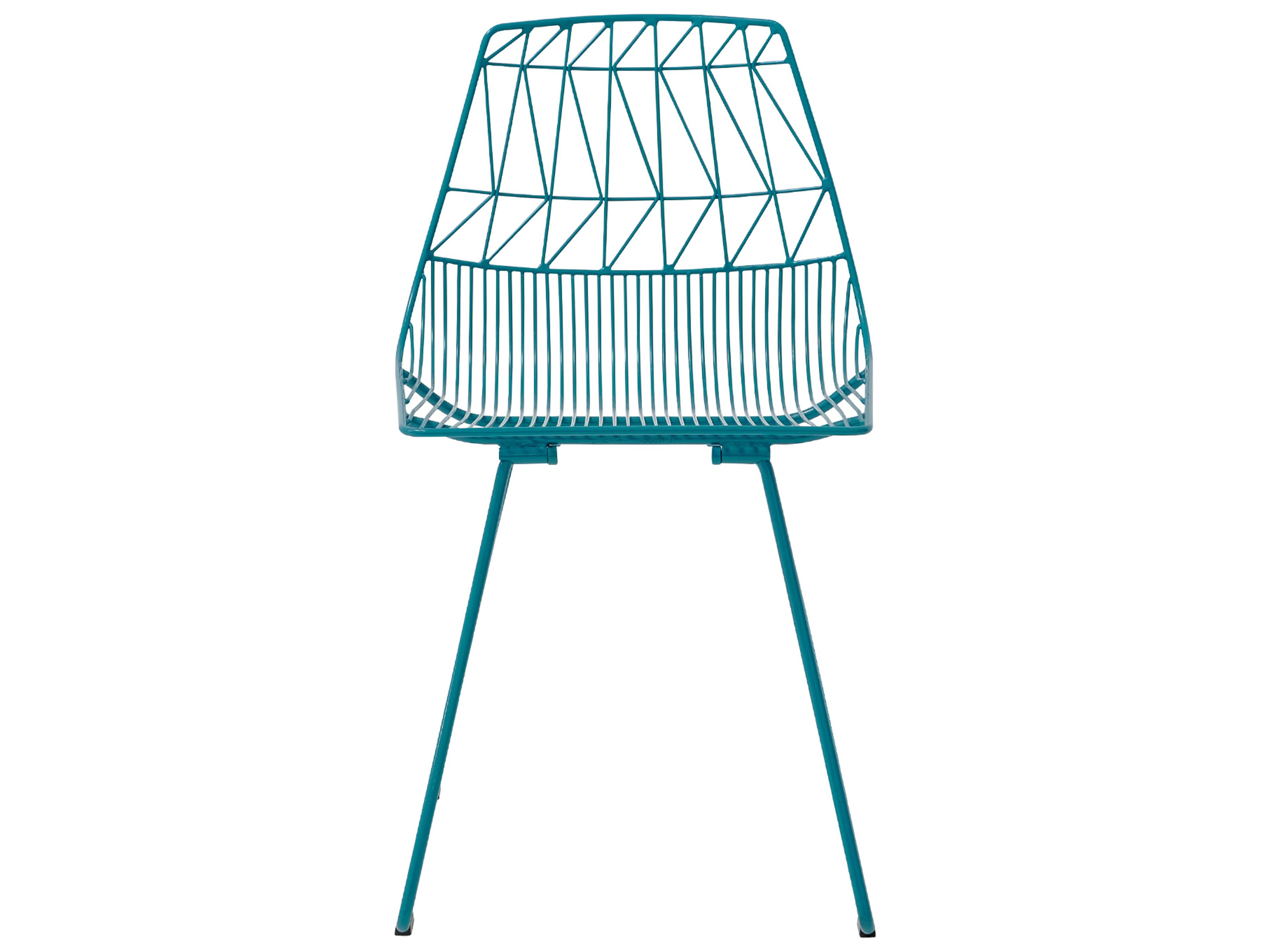 Bend Goods Outdoor Lucy Galvanized Iron Peacock Dining Chair