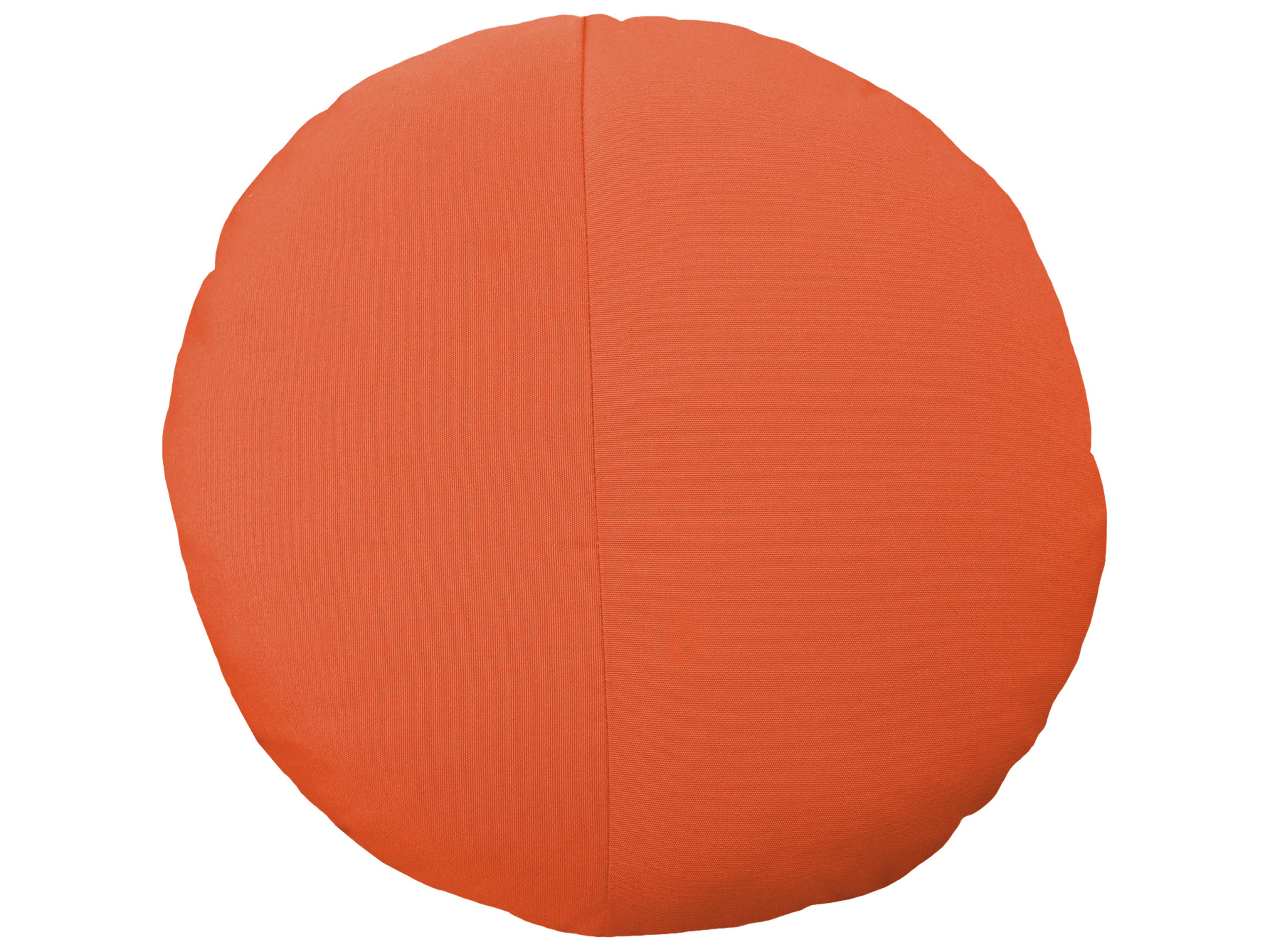 Melon 15'' Round Throw Pillow